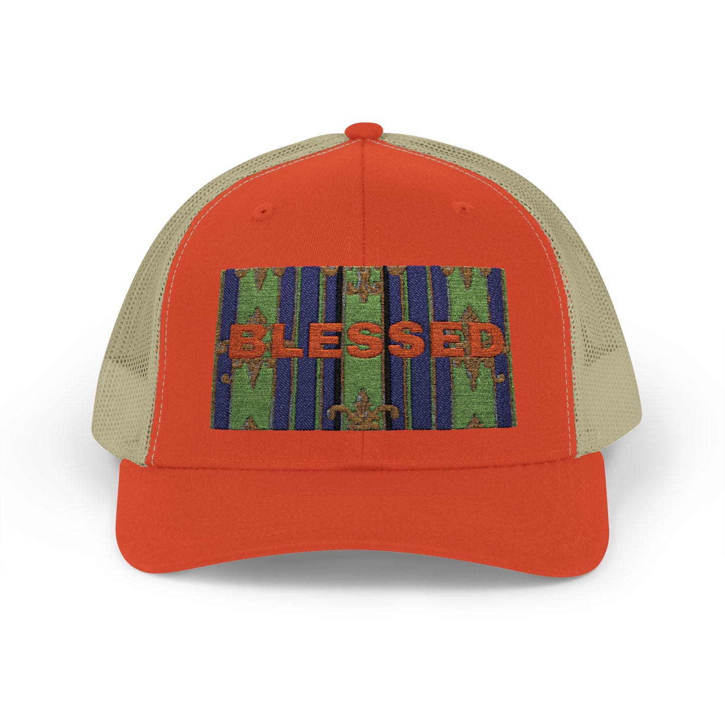 Blessed Snapback Trucker Cap, Casual Hat, Faith Gift, Outdoor Cap, Stylish Accessory, Everyday Wear