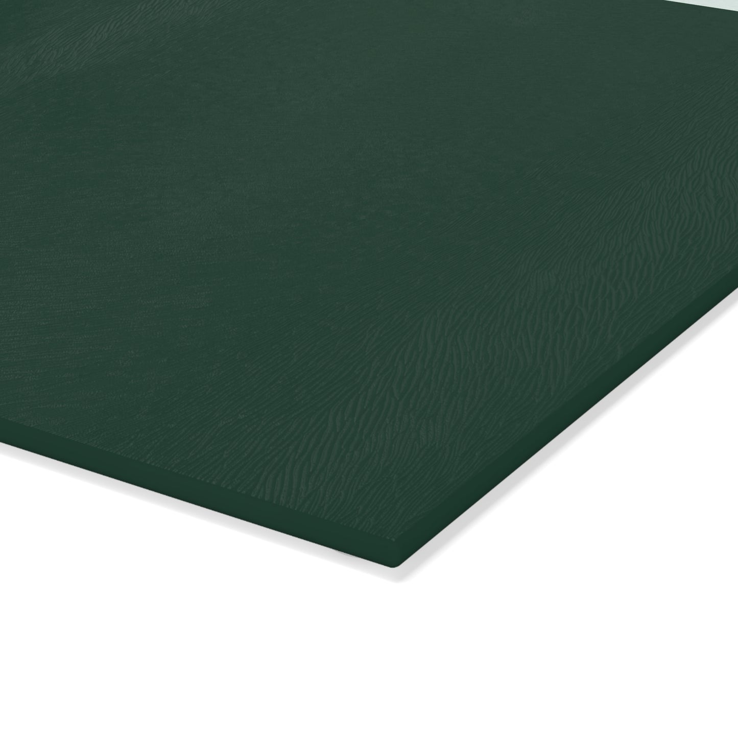 Elegant Midnight Green Custom Glass Cutting Board, Personalized Kitchen Décor, Wedding Gift, Housewarming, Culinary Gifting