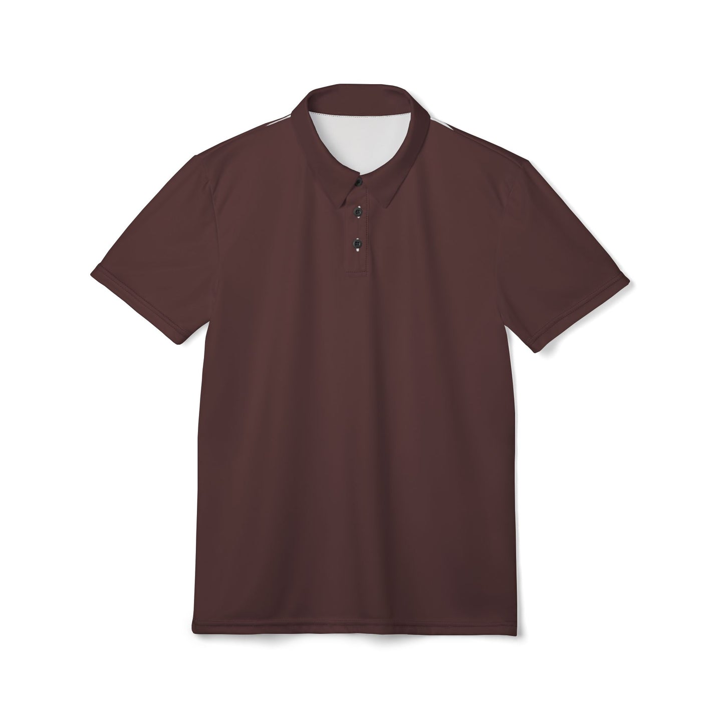 Stylish Brown Merlot Unisex Polo Shirt - Perfect for Casual Wear, Gifts, and Gatherings, Summer Events, Everyday Comfort