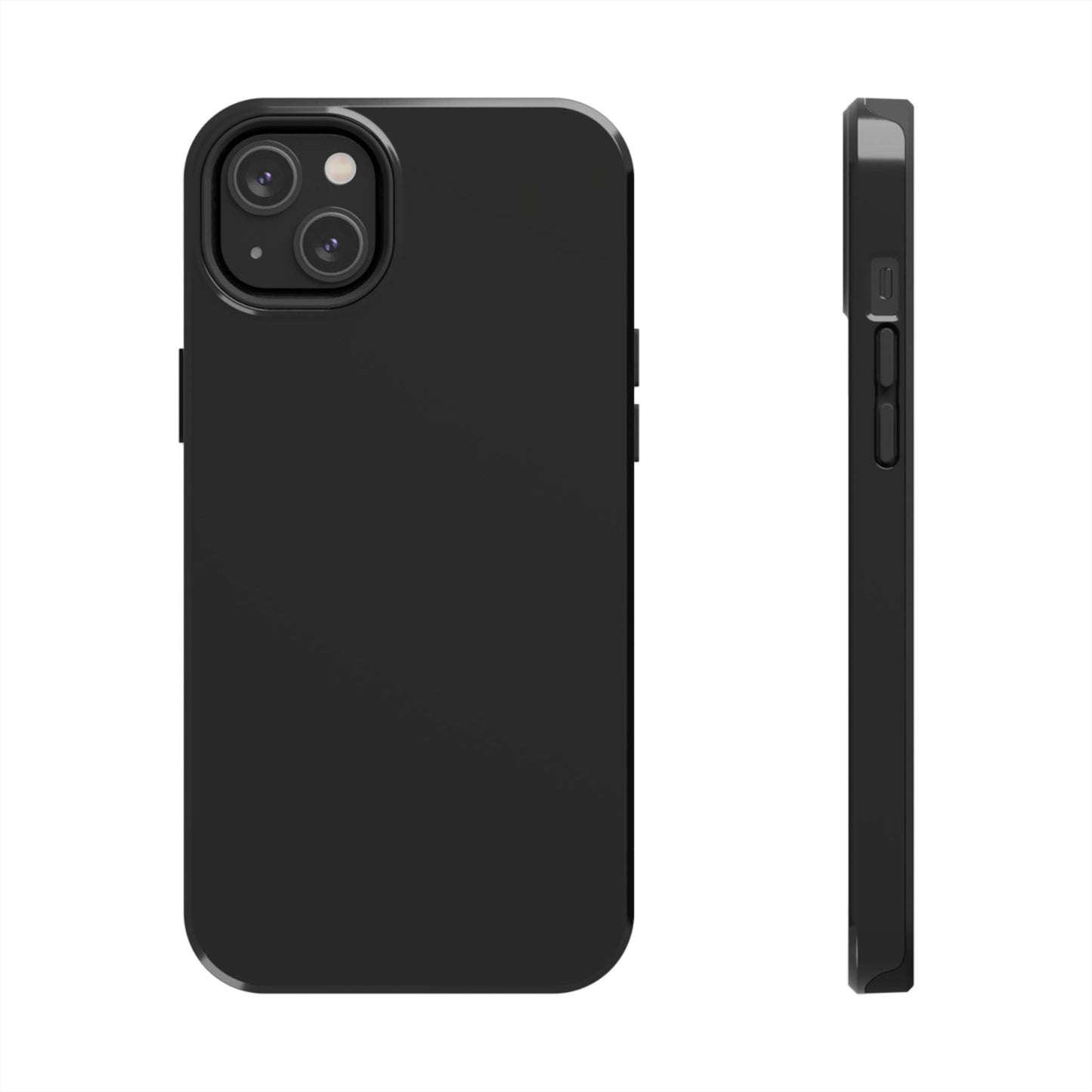 Durable Black Tough Phone Cases, Heavy-Duty Cell Phone Cover, Personalized Tech Protection, Gift for Him or Her, Everyday Protection