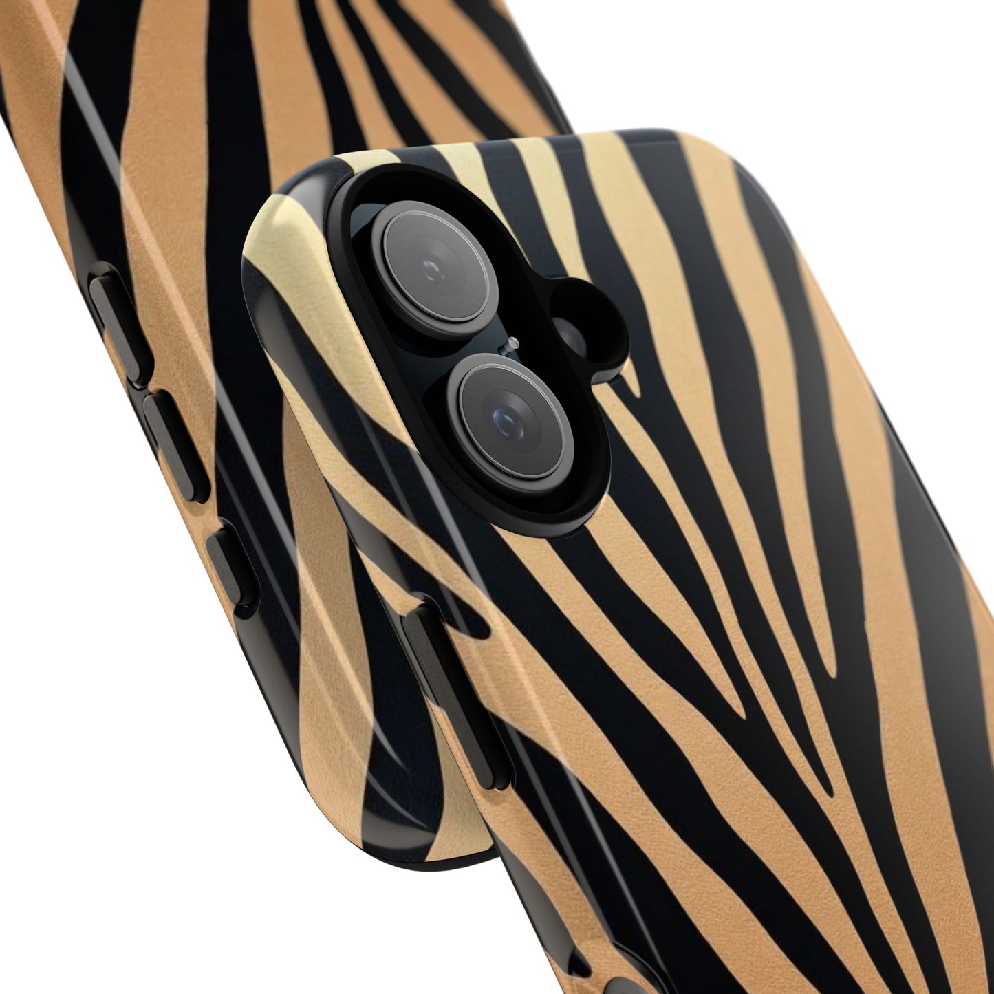 Zebra Print Tough Phone Case