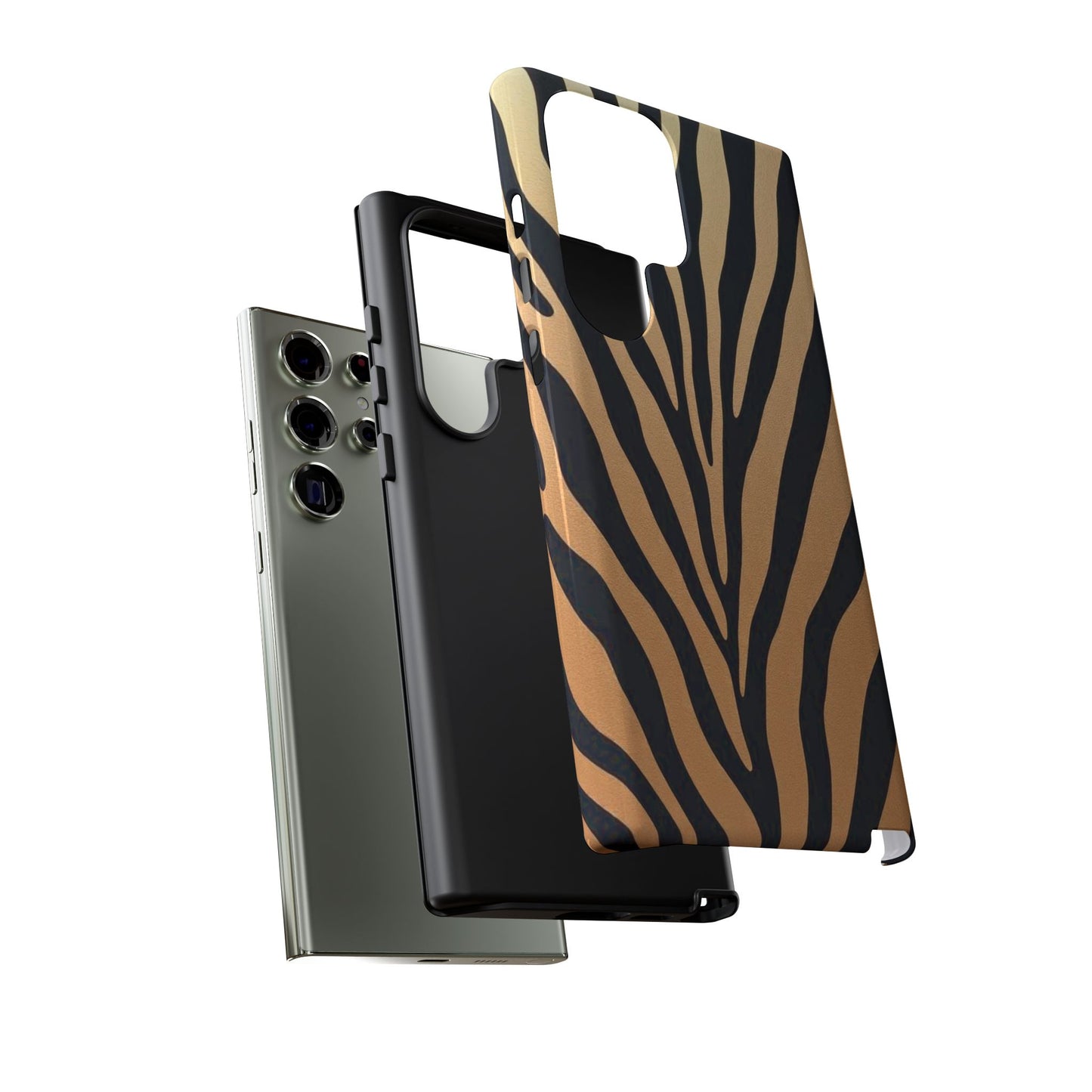 Zebra Print Tough Phone Case