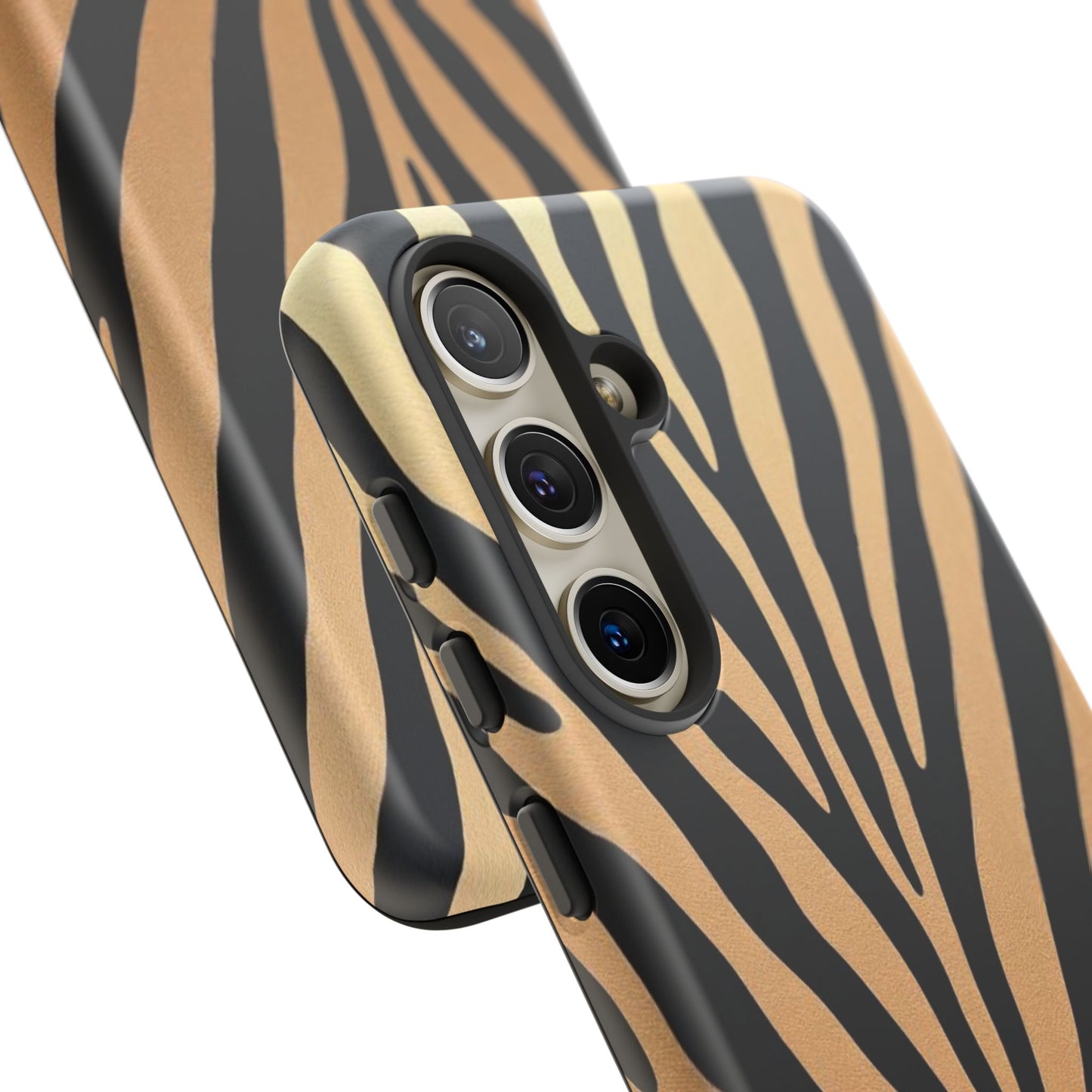 Zebra Print Tough Phone Case