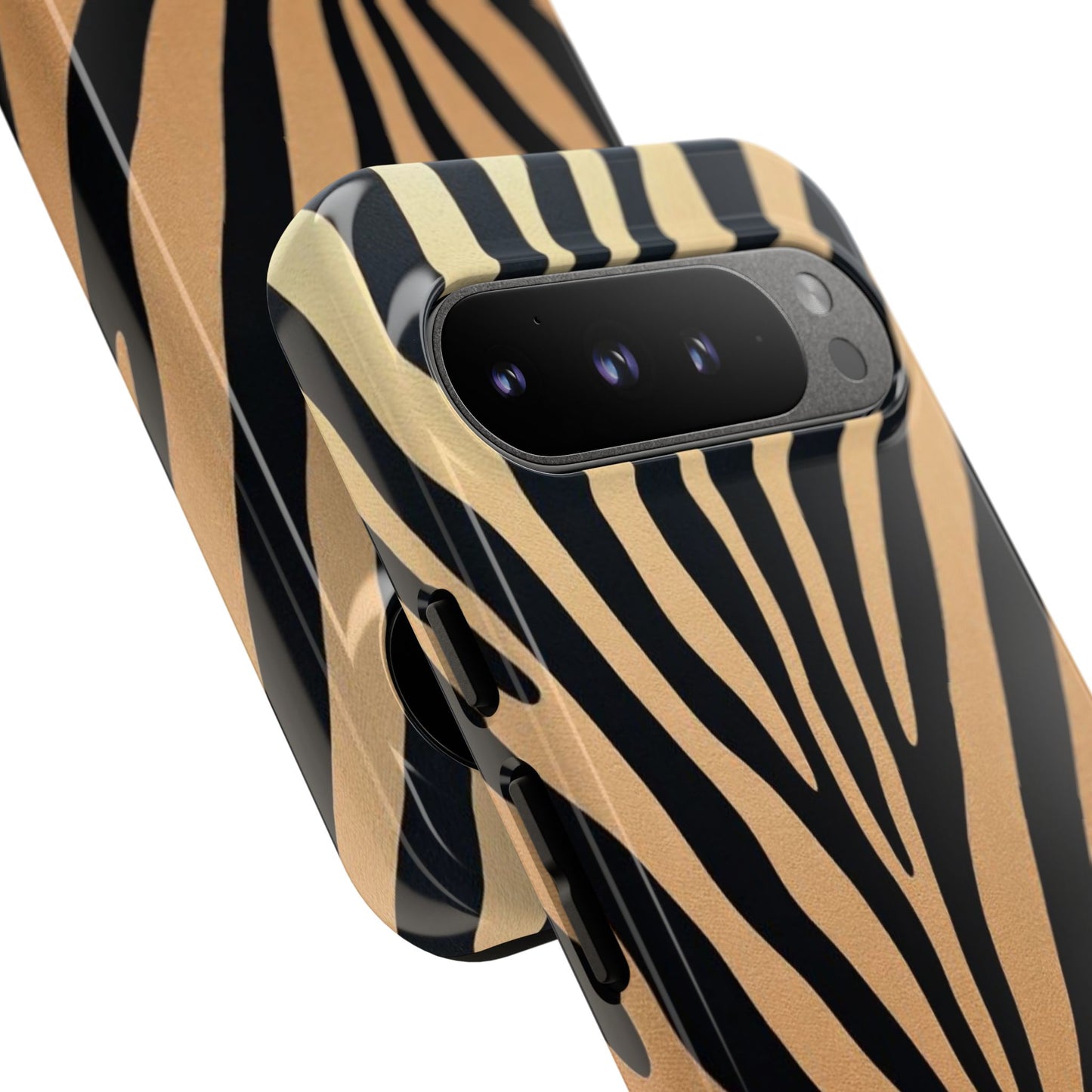 Zebra Print Tough Phone Case