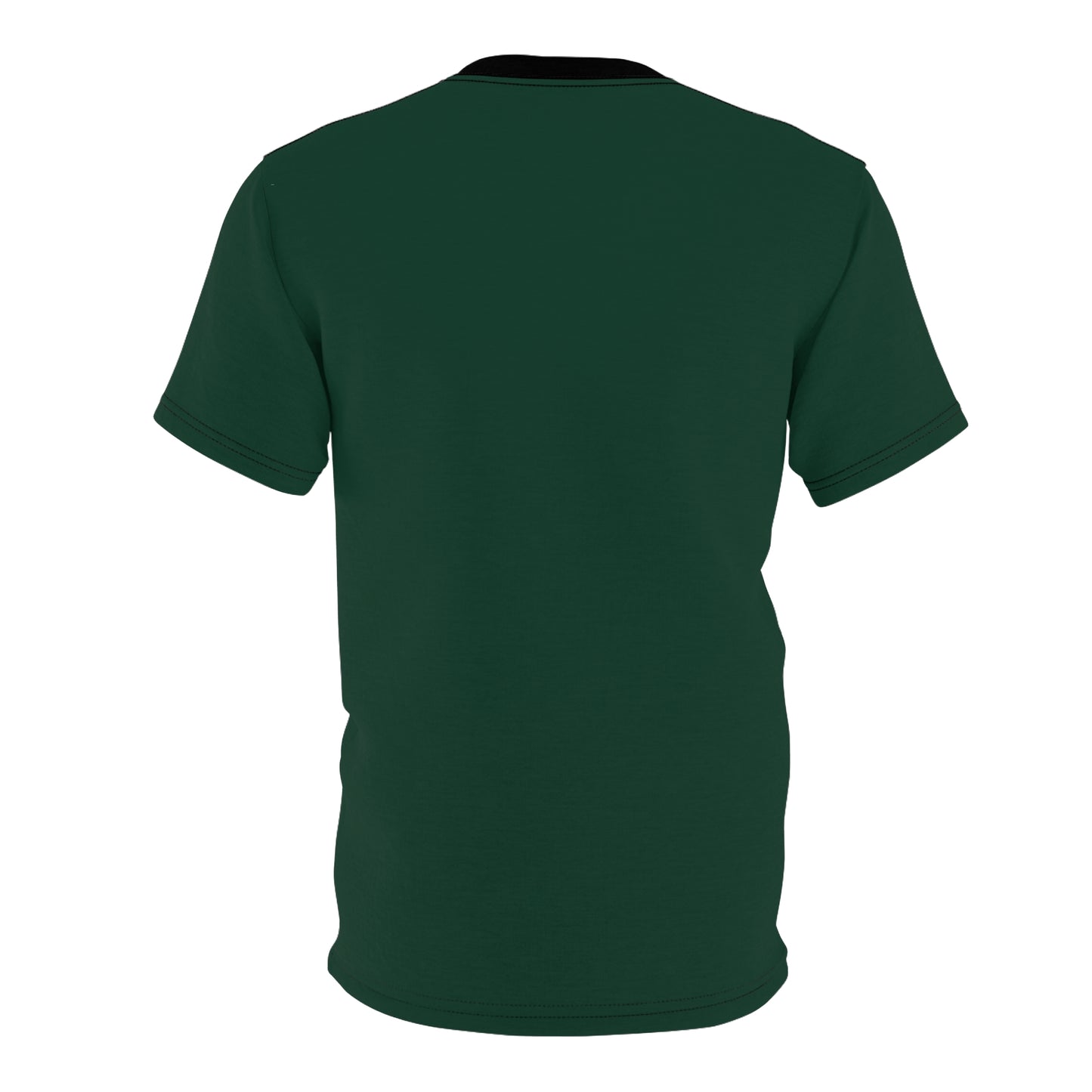 Stylish Midnight Green Unisex AOP Tee for All Occasions, Casual Wear, Gift for Him/Her, Trendy Streetwear, Comfortable Everyday Tee