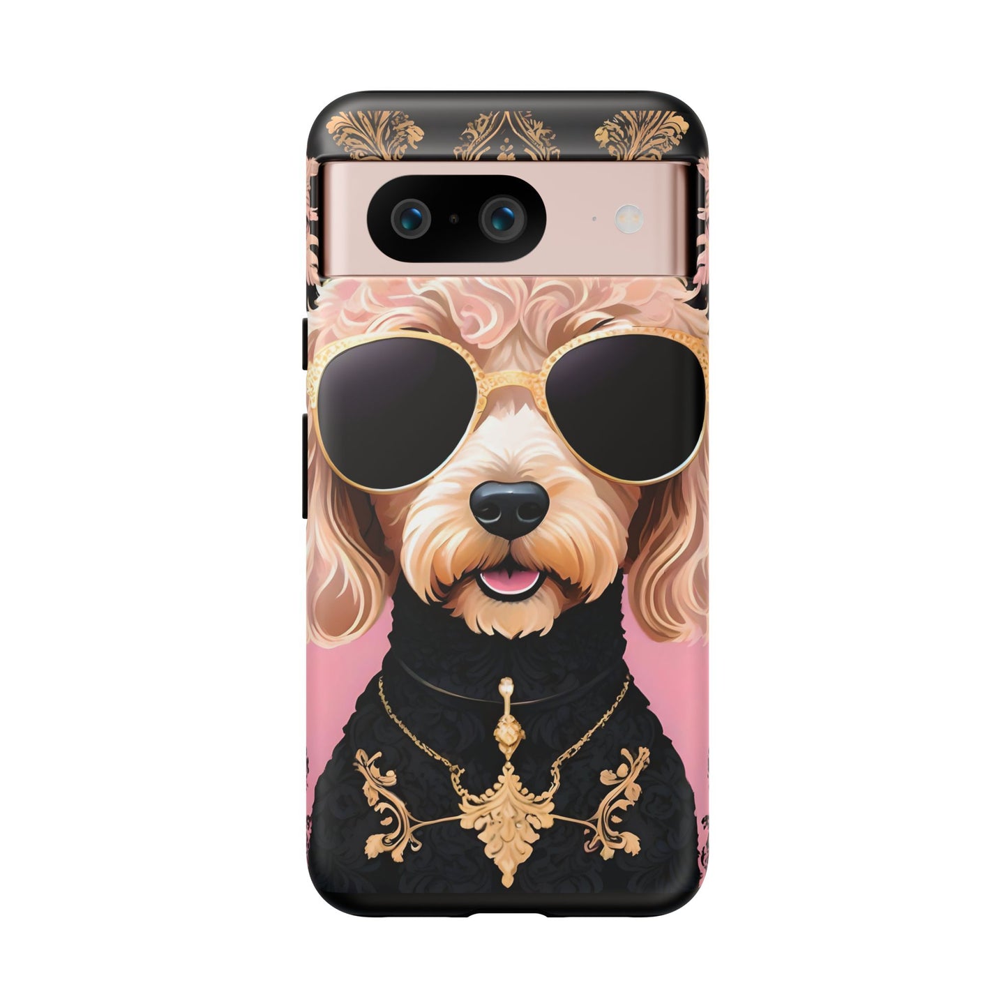 Phone Case - Golden Doodle In Sunglasses Tough Case