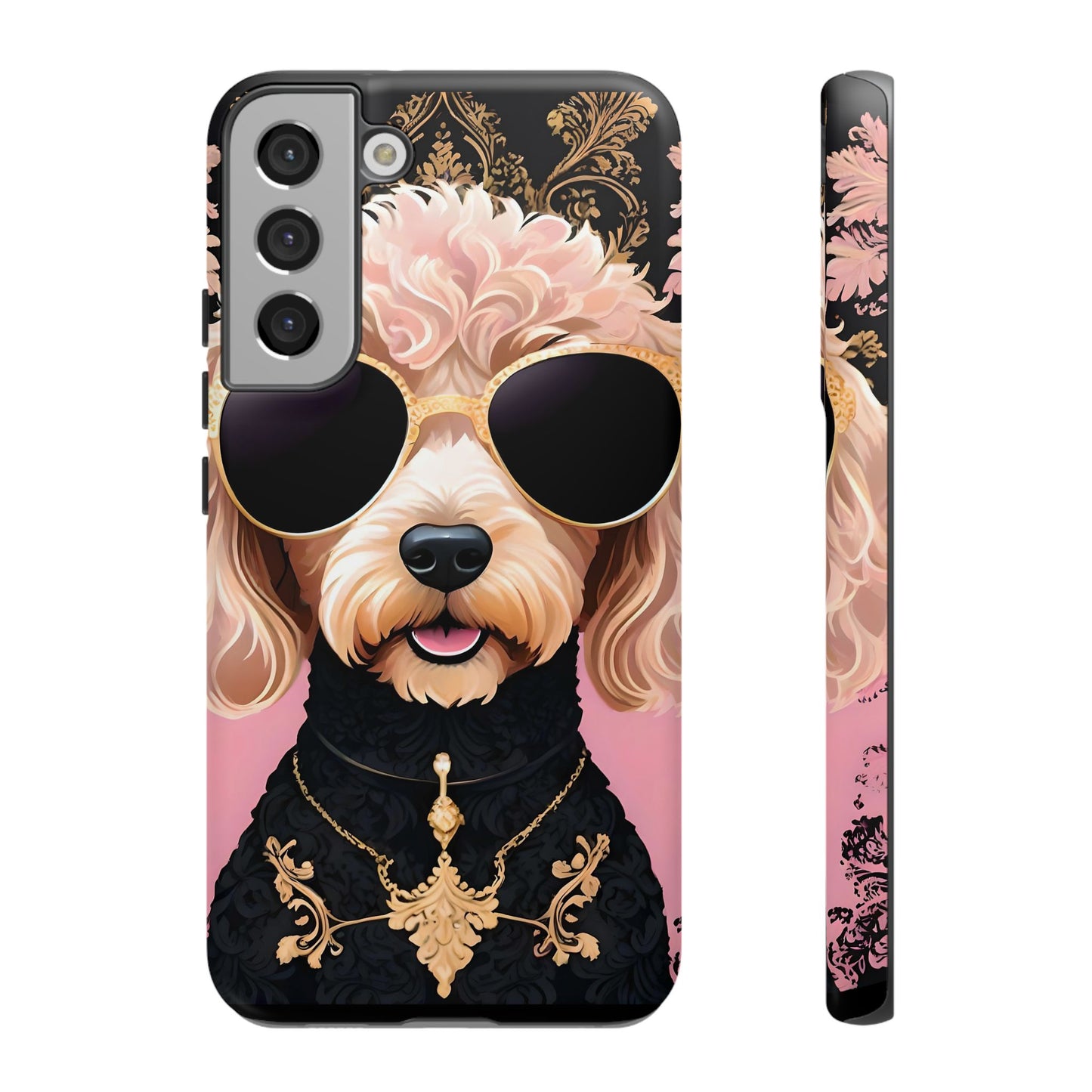 Phone Case - Golden Doodle In Sunglasses Tough Case