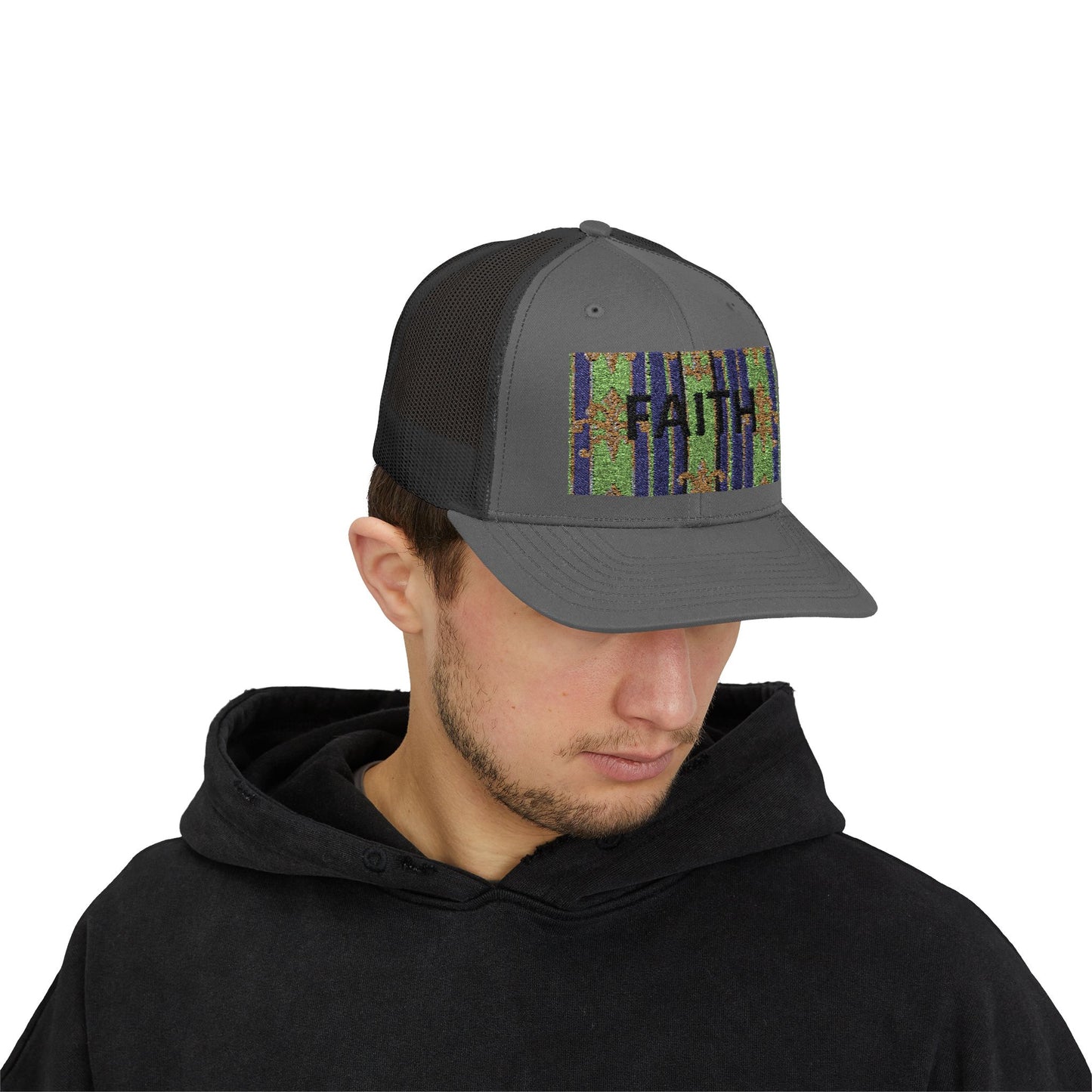 Faith-Inspired Snapback Trucker Cap | Trendy Hat for Casual Style, Faith-Based Gift, Summer Accessory