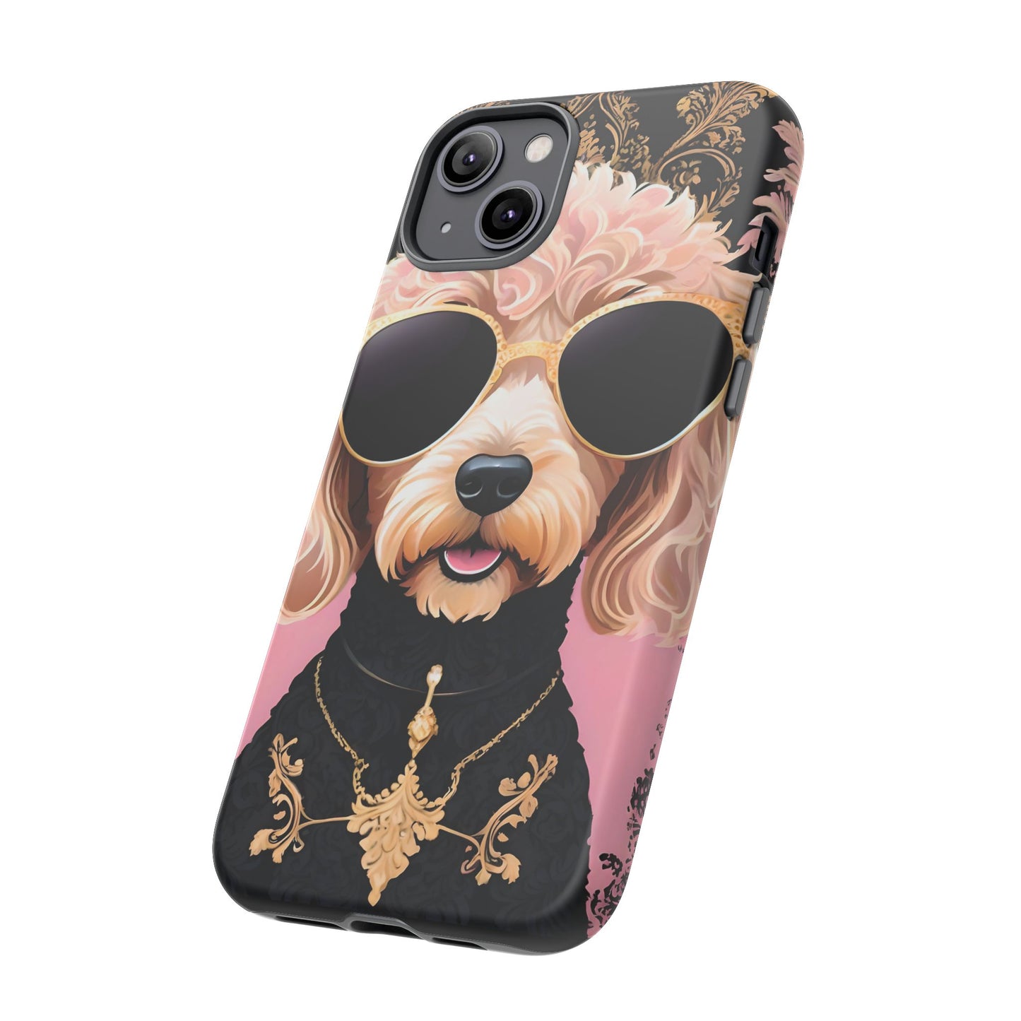 Phone Case - Golden Doodle In Sunglasses Tough Case