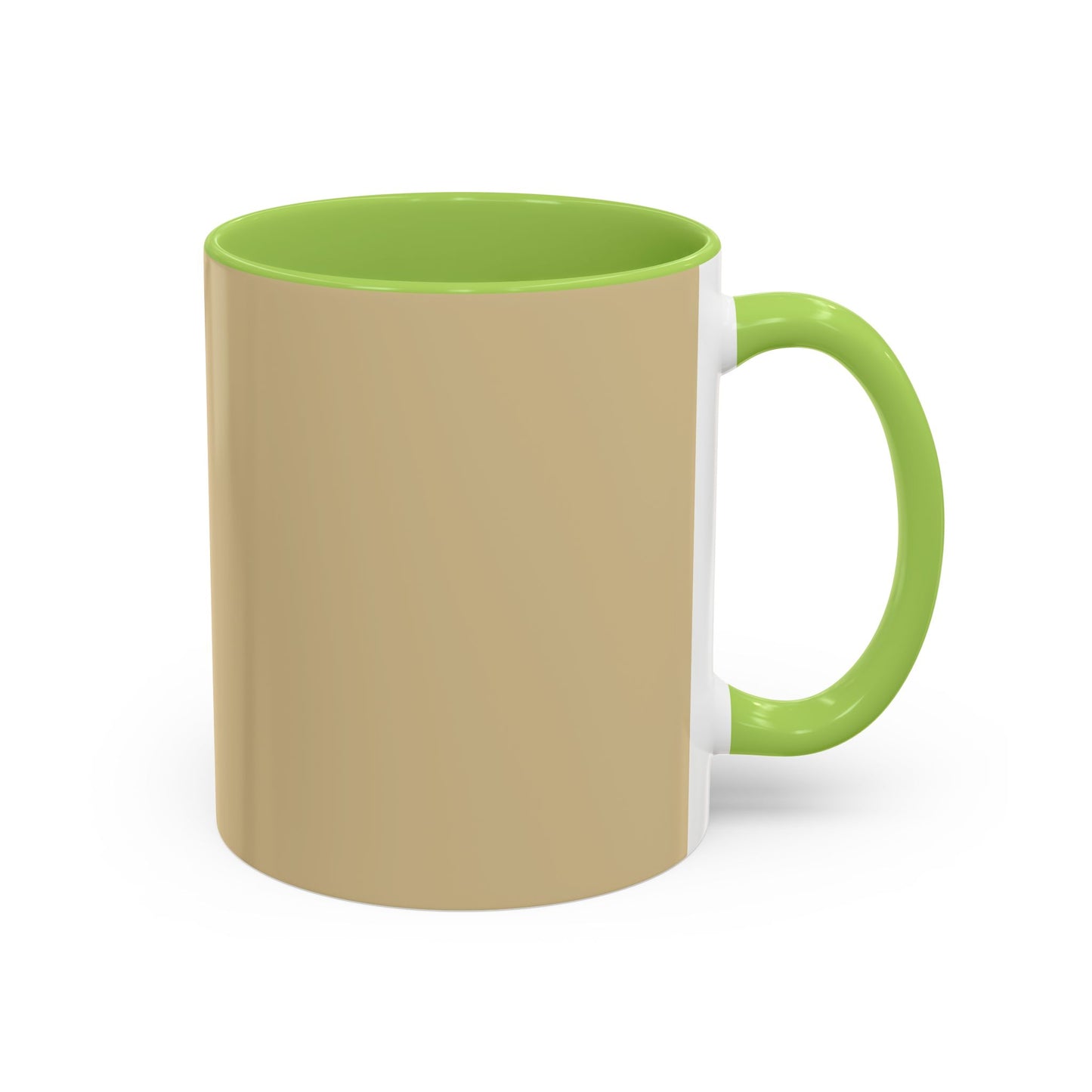 Vanilla Wheat Stylish Accent Coffee Mug - Perfect Gift for Coffee Lovers, Home Office Decor, Birthday, or Holidays, Customizable Tableware