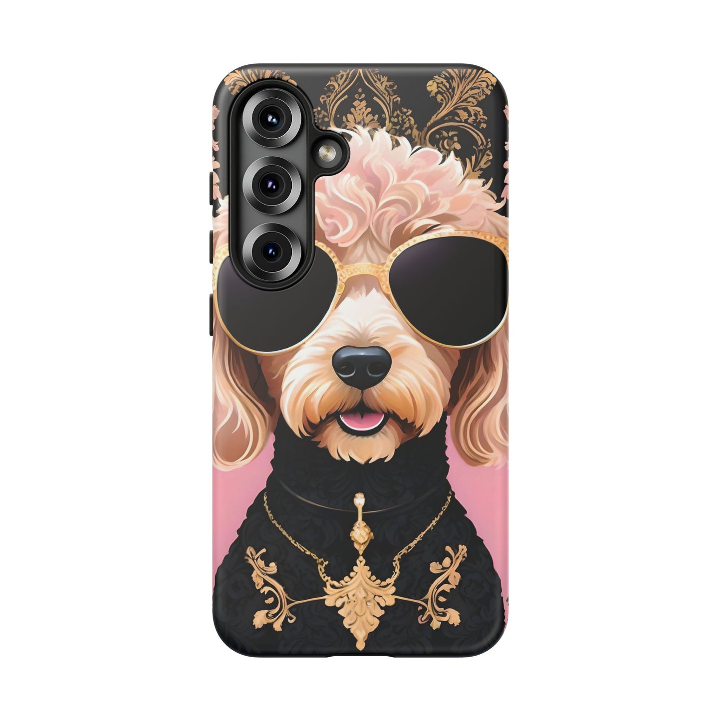 Phone Case - Golden Doodle In Sunglasses Tough Case
