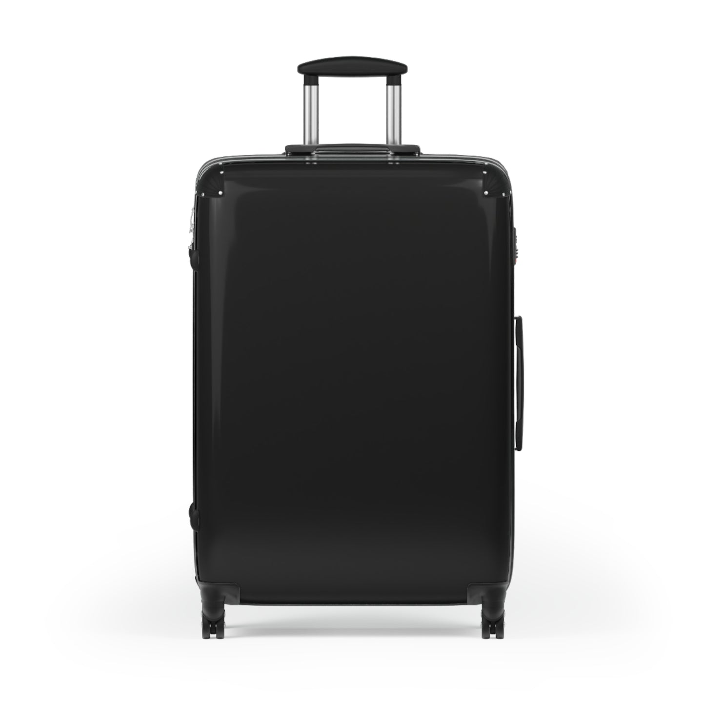 Stylish Black Travel Suitcase for Jet Setters, Lightweight Luggage for Weekend Getaways, Durable Carry-On for Road Trips, Perfect Gift