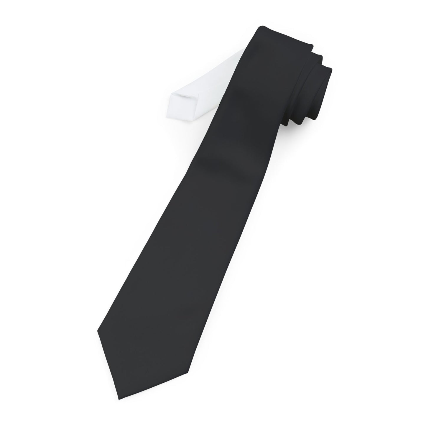 Classic Black Necktie for Formal Occasions, Business Meetings, Weddings, Gifts for Him, Suit Accessory