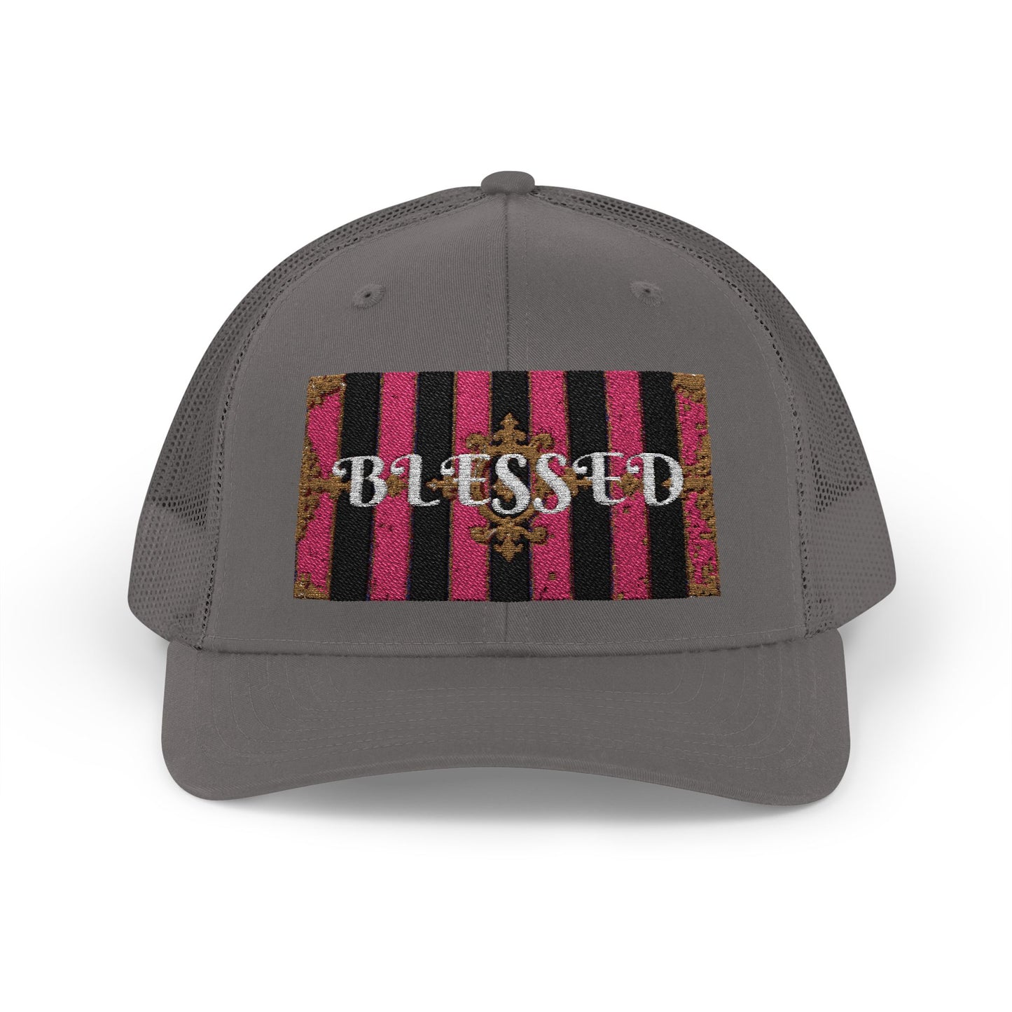 Blessed Snapback Trucker Cap, Inspirational Hat, Casual Headwear, Faith-Based Gift, Trendy Accessory, Ideal for Daily Wear