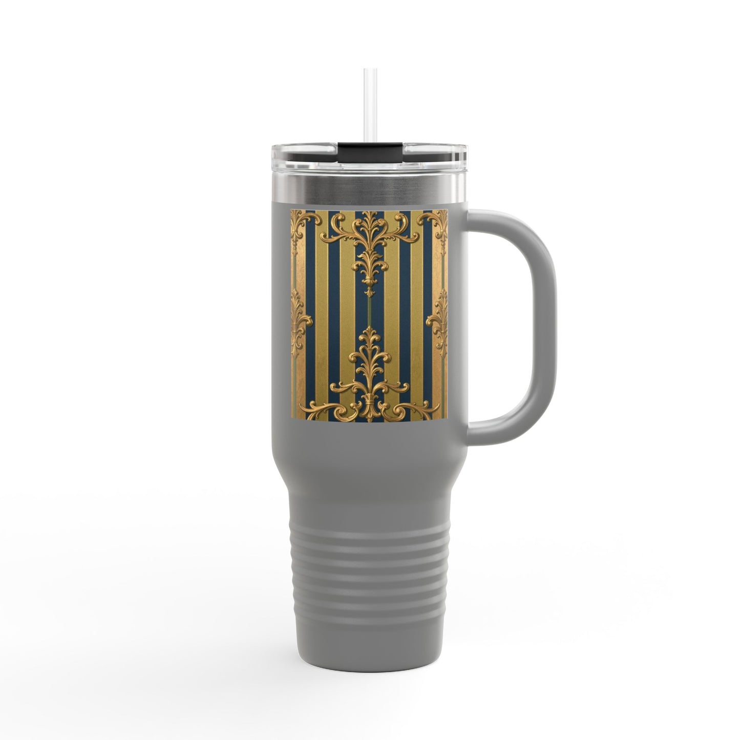 Elegant Insulated Travel Mug, 40oz - Stylish Thermal Cup for Hot or Cold Beverages, Perfect for Travel, Gifts, and Everyday Use