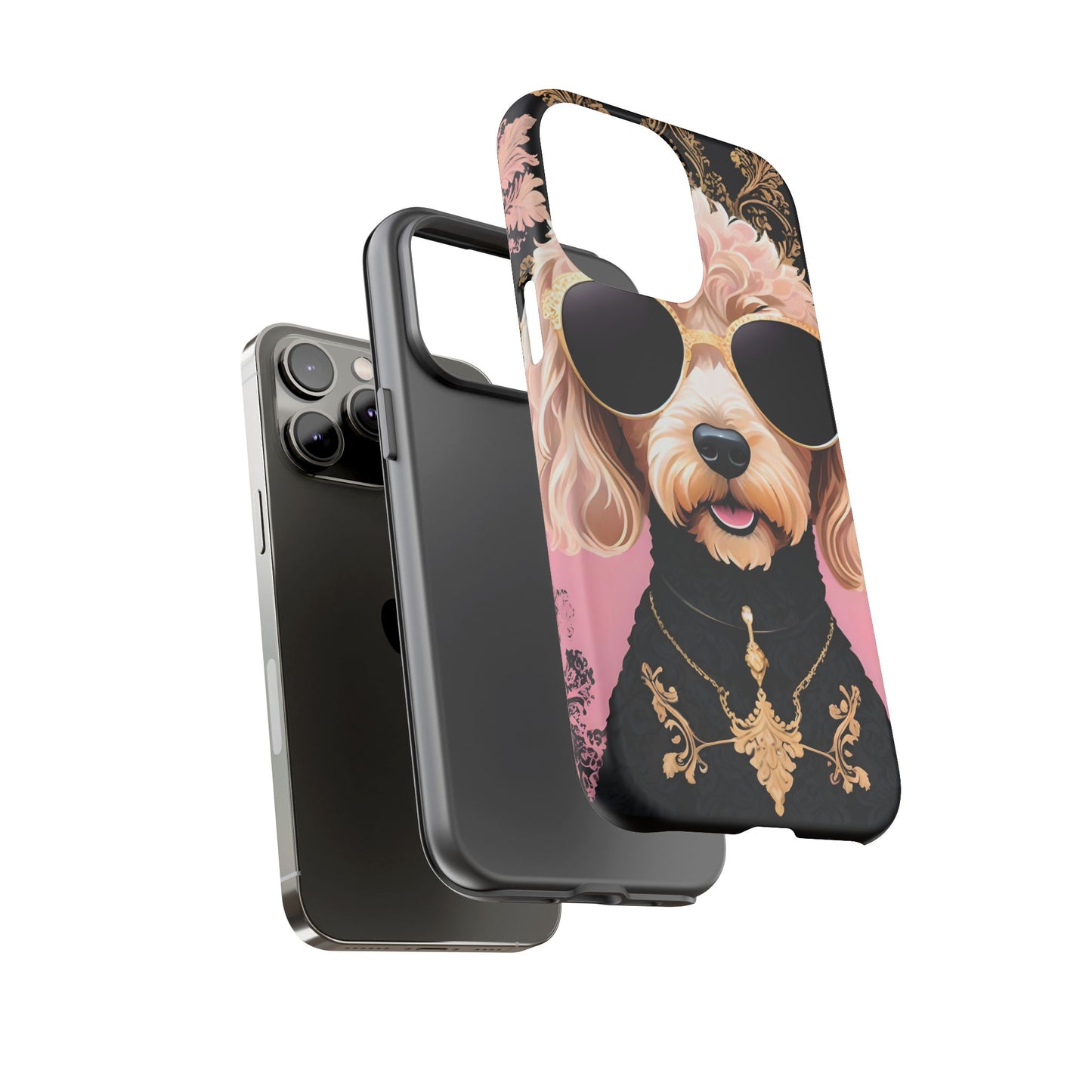 Phone Case - Golden Doodle In Sunglasses Tough Case