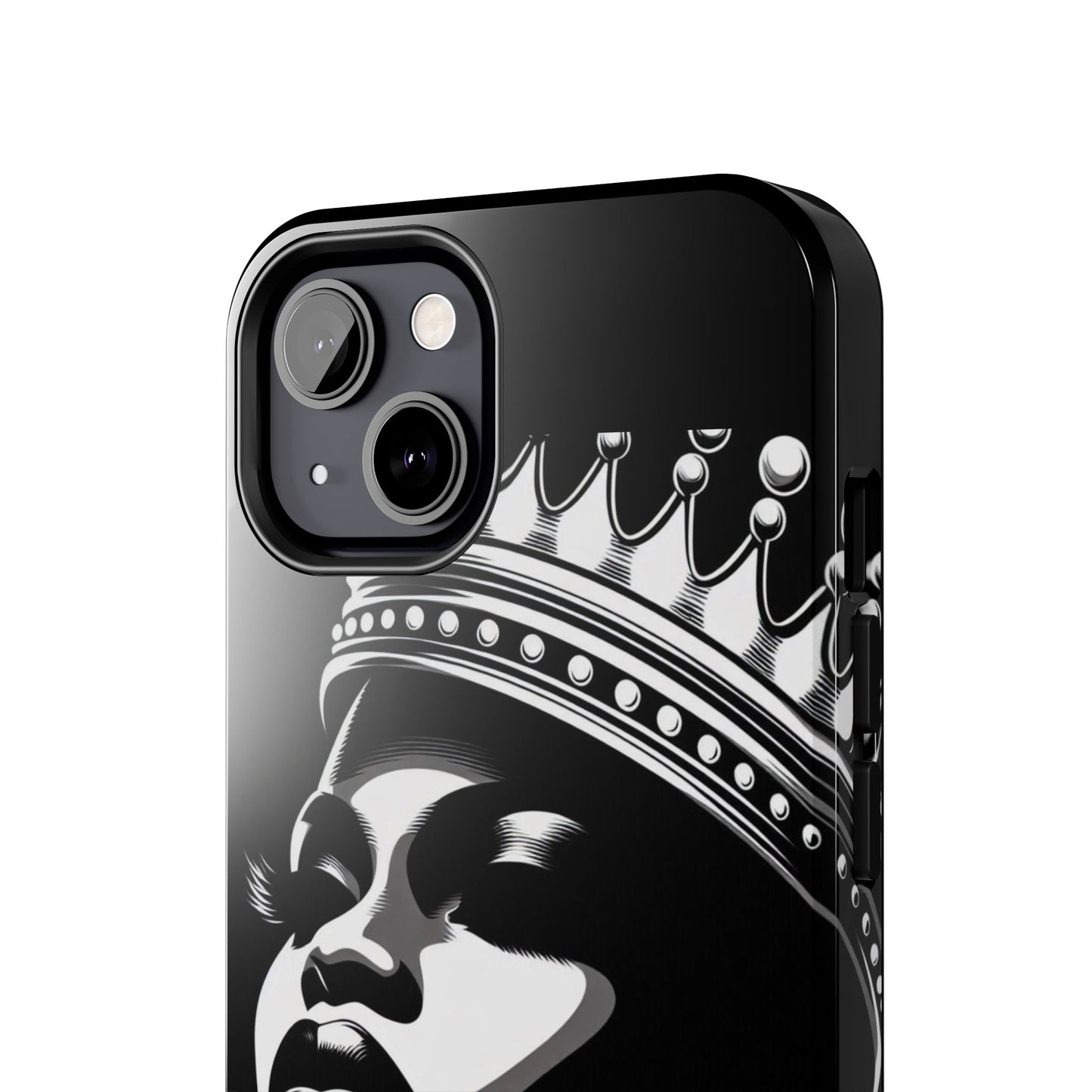 Regal Queen Tough Phone Case, Stylish Phone Cover, Gift for Her, Birthday, Empowerment, Bold Statement, Durable Phone Accessory