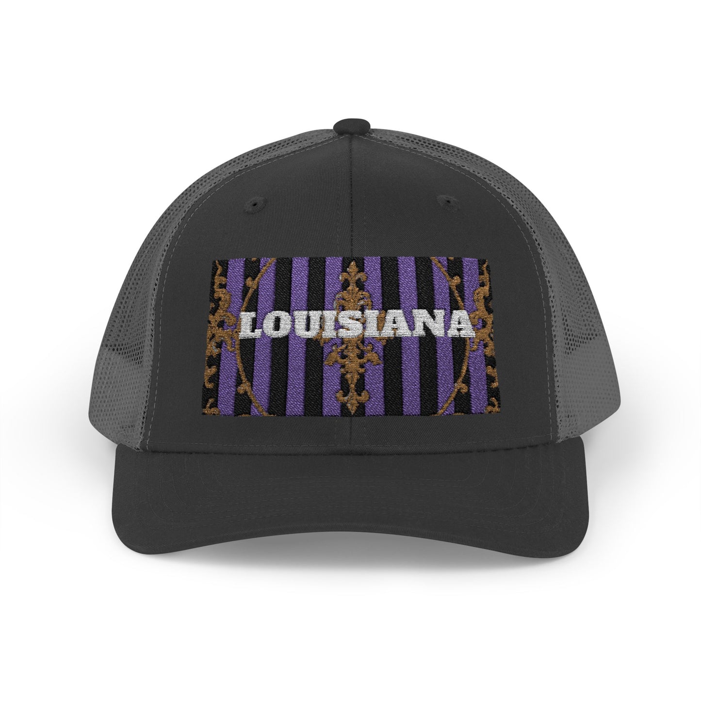 Louisiana Pride Snapback Trucker Cap | Festival Hat, Outdoor Accessory, Summer Style, Unique Gift for Travelers, Sports Enthusiasts
