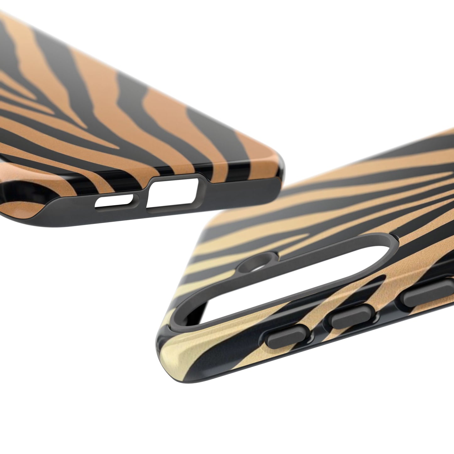 Zebra Print Tough Phone Case