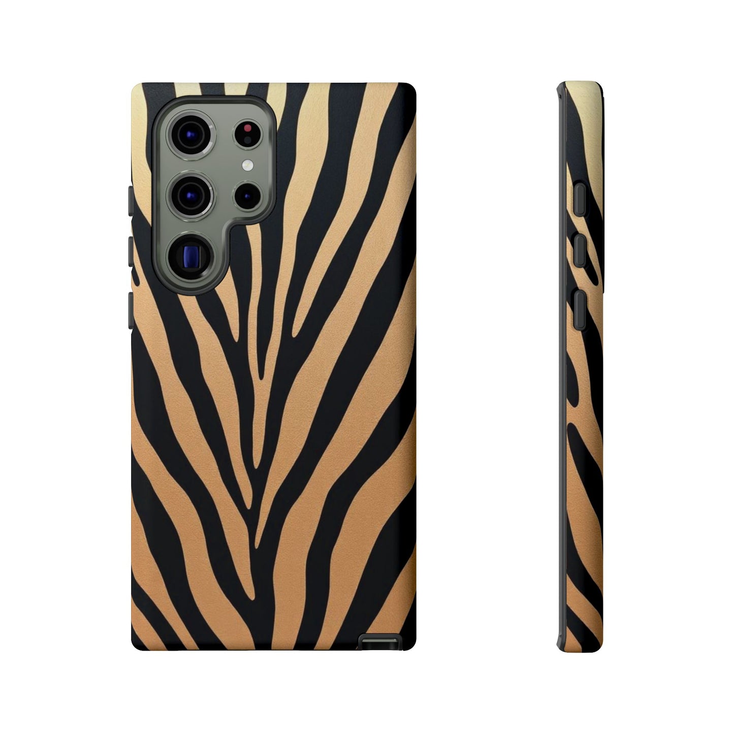 Zebra Print Tough Phone Case