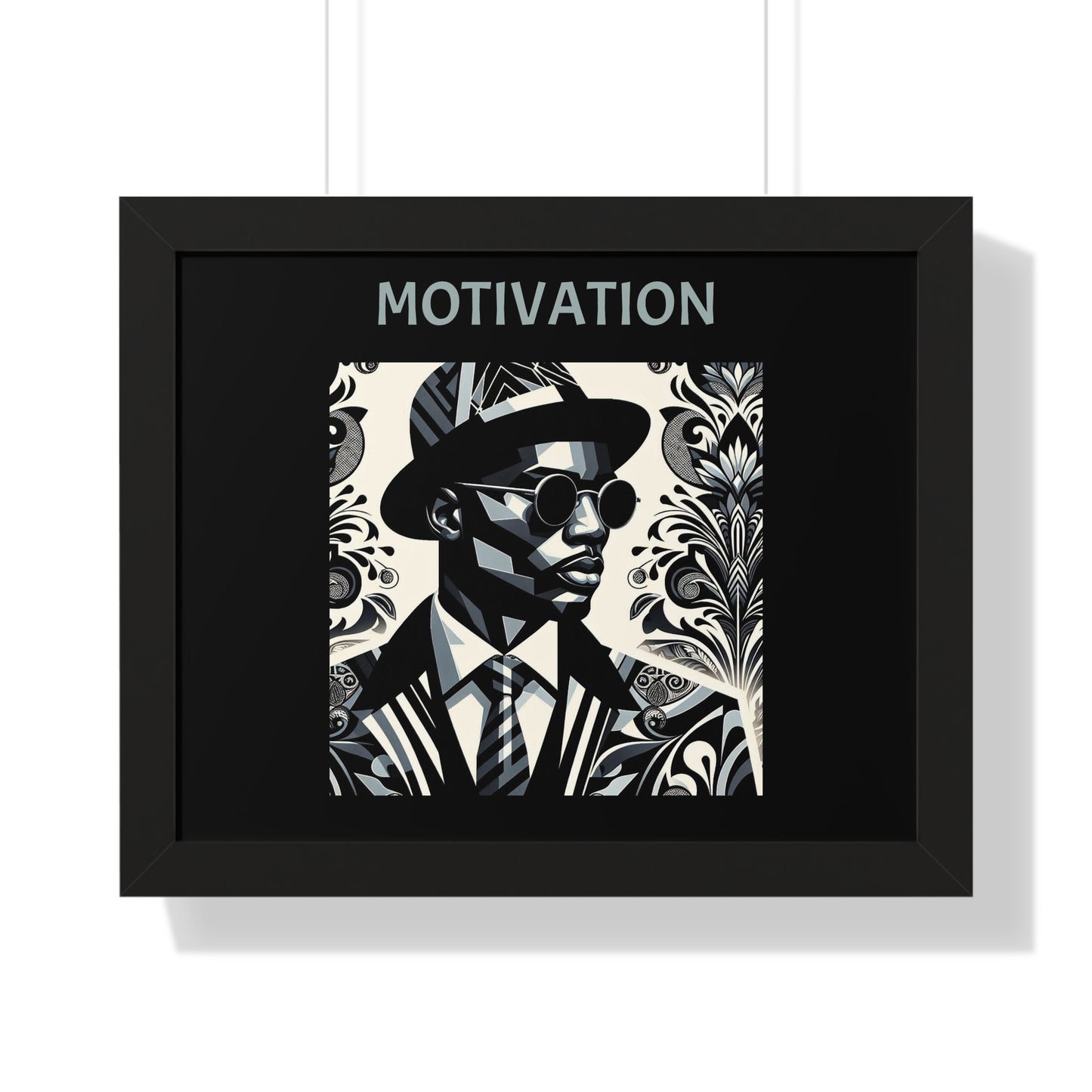 Motivational Framed Poster | Wall Art, Home Decor, Inspirational Gift, Office Decor, Modern Artwork