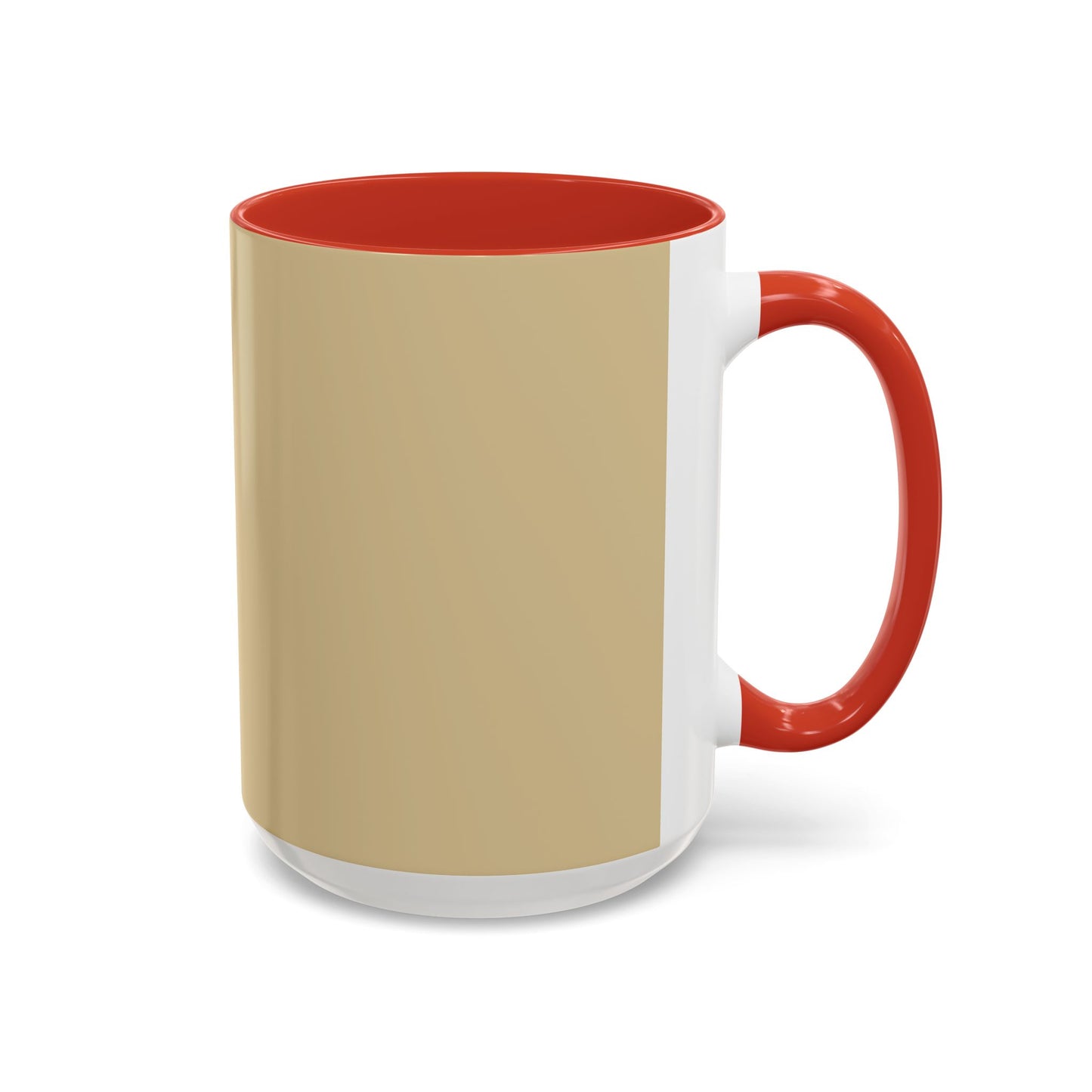 Vanilla Wheat Stylish Accent Coffee Mug - Perfect Gift for Coffee Lovers, Home Office Decor, Birthday, or Holidays, Customizable Tableware