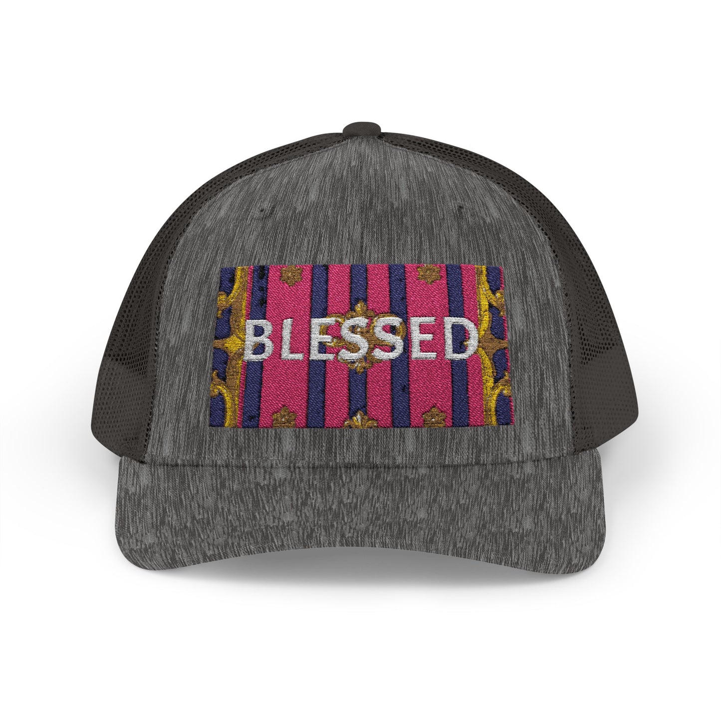 Blessed Snapback Trucker Cap - Inspirational Hat for Faith, Casual Wear, Gifts, Outdoor Activities, Summer Style