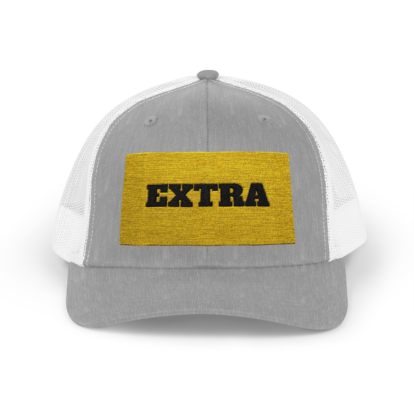 Extra Sparkling Gold Snapback Trucker Cap, Casual Hat, Fashion Accessory, Outdoor Gear, Gift for Him/Her, Party Wear