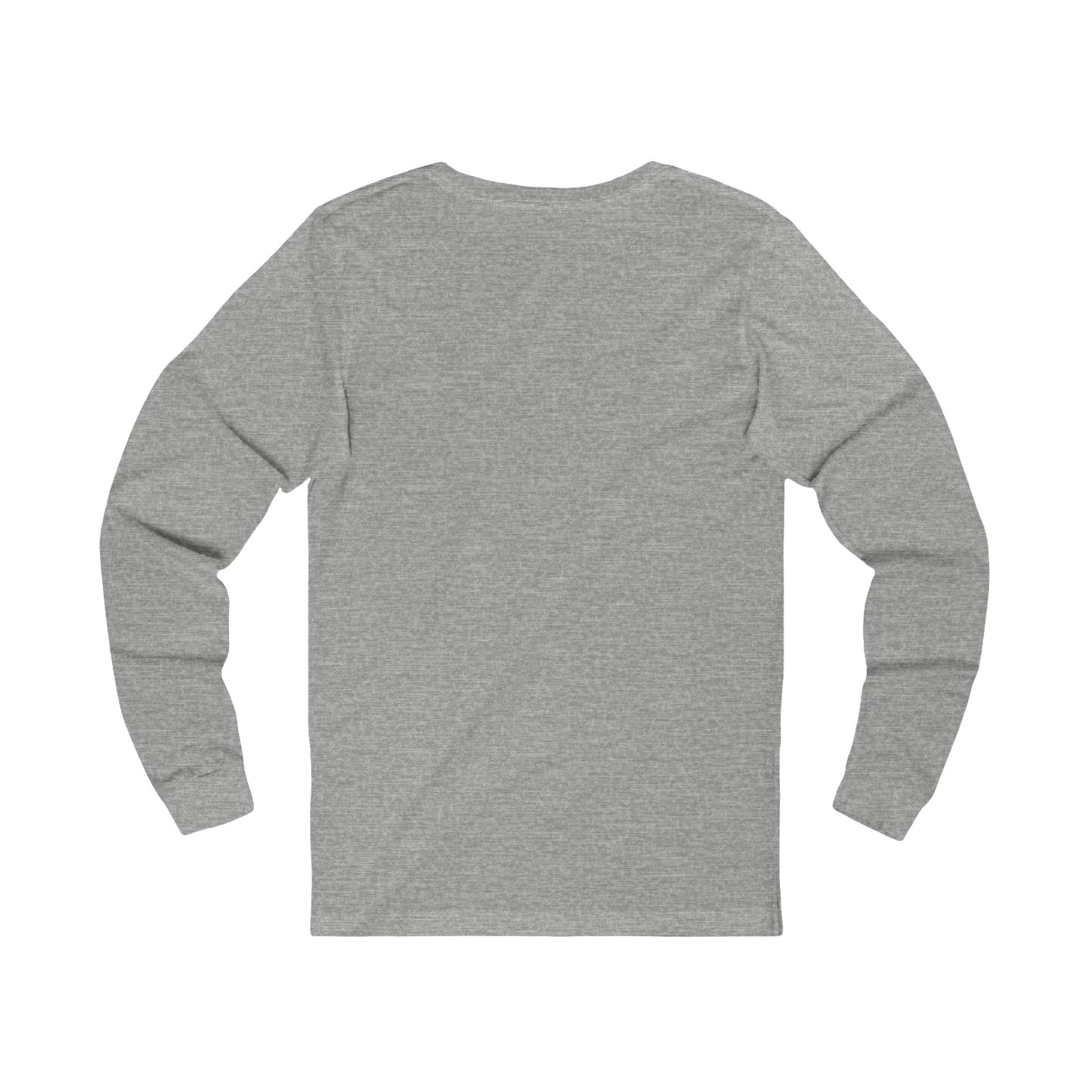 Elegant Blue & Alabaster Striped Baroque Long Sleeve Tee | Unisex Stylish Top for Casual Wear, Gift for Her, Him, Birthday, Fashion Statement