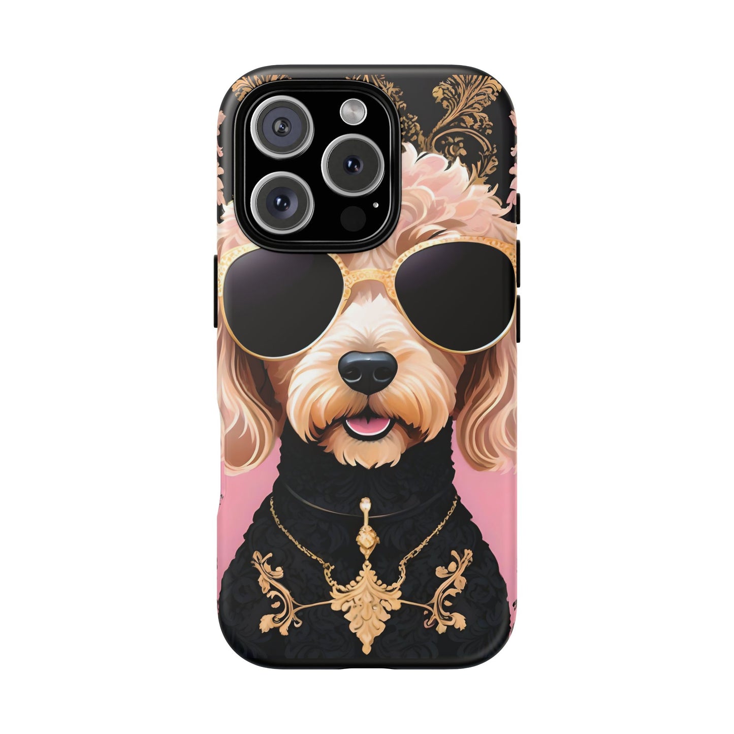 Phone Case - Golden Doodle In Sunglasses Tough Case