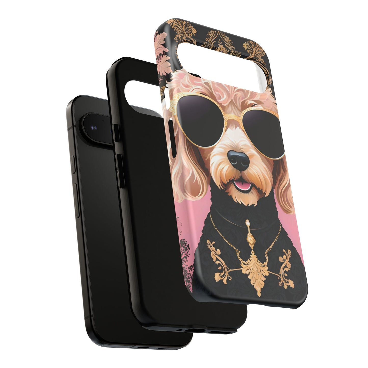 Phone Case - Golden Doodle In Sunglasses Tough Case