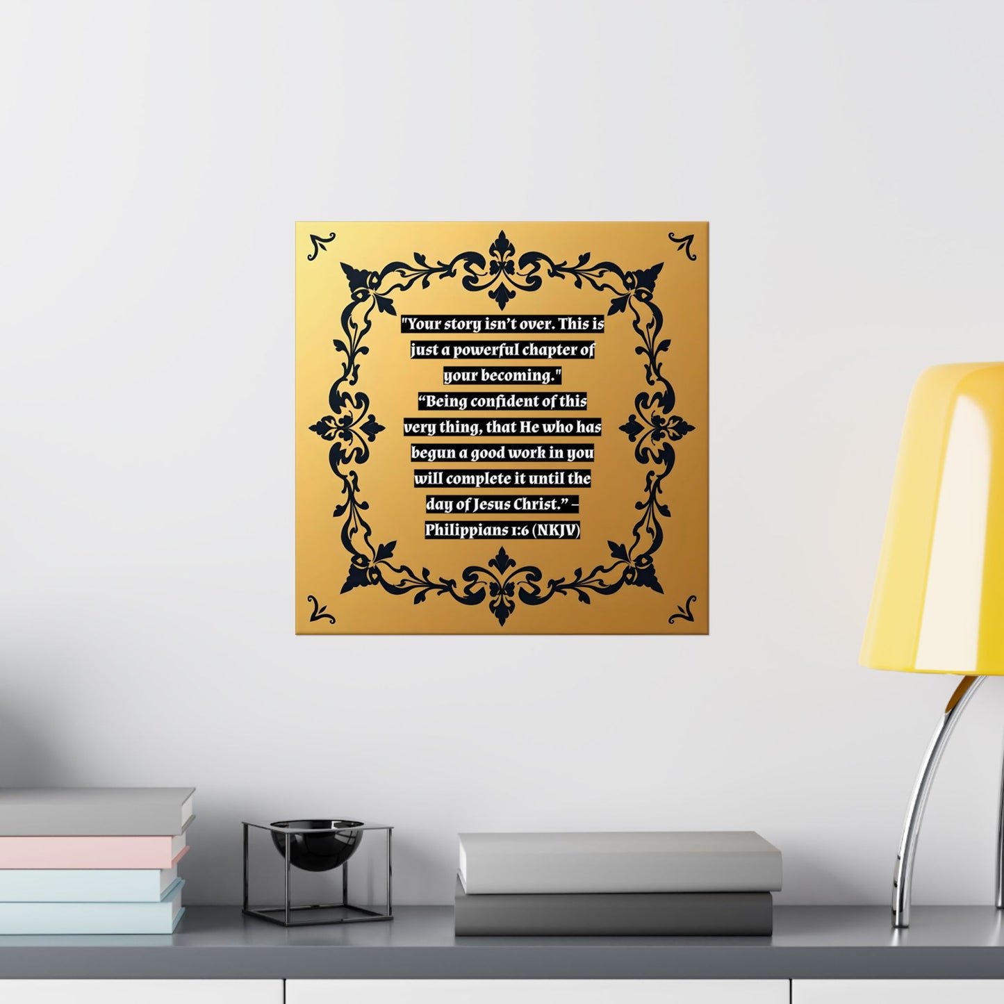 Vertical Poster - 'Your story isn't over' Matte