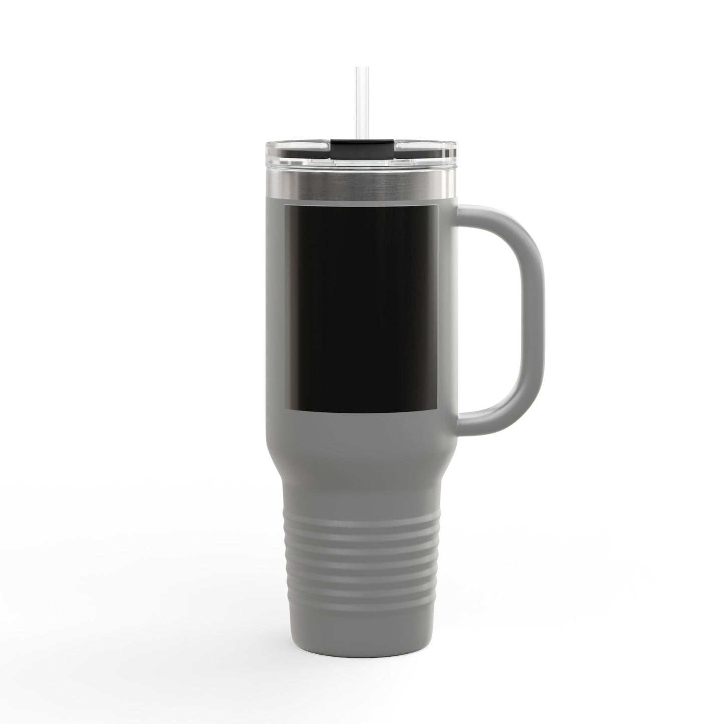 Insulated Black Travel Mug, 40oz - Ideal for On-the-Go Hydration, Travel, Outdoor Adventures, and Everyday Use - Perfect Gift for Coffee Lovers