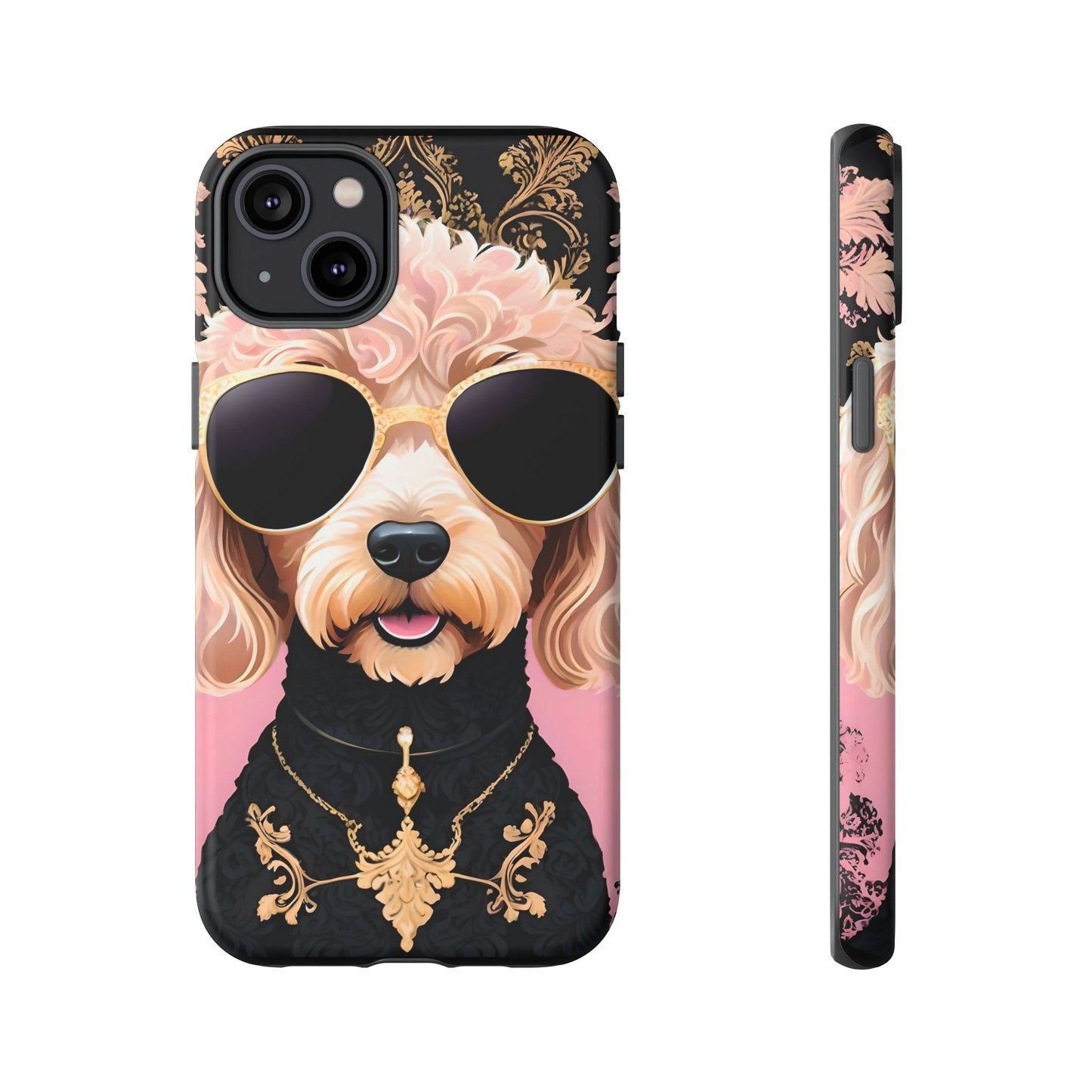 Phone Case - Golden Doodle In Sunglasses Tough Case