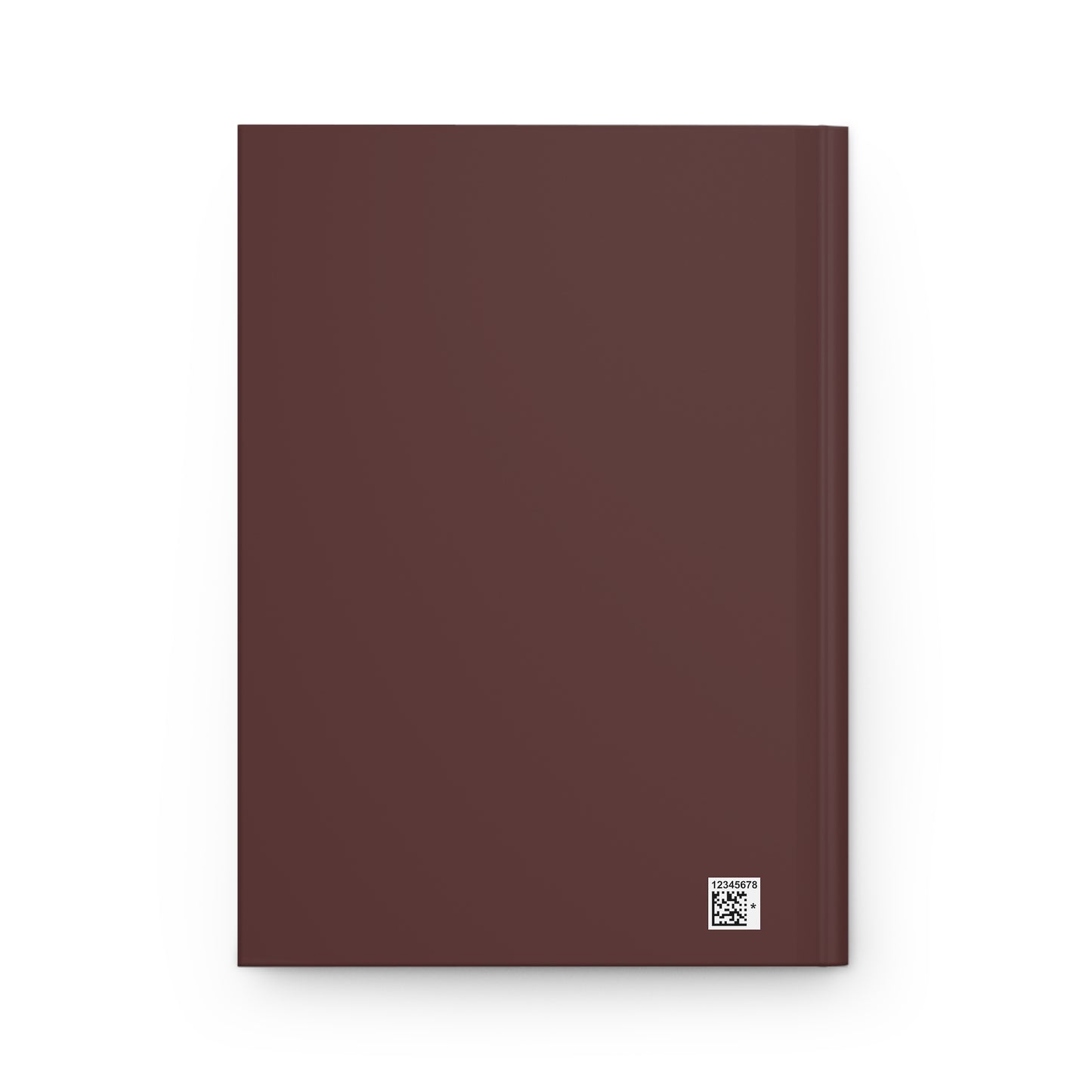 Elegant Brown Merlot Hardcover Journal for Creative Souls, Writing, Note-taking, Gift for Writers, Minimalist Design