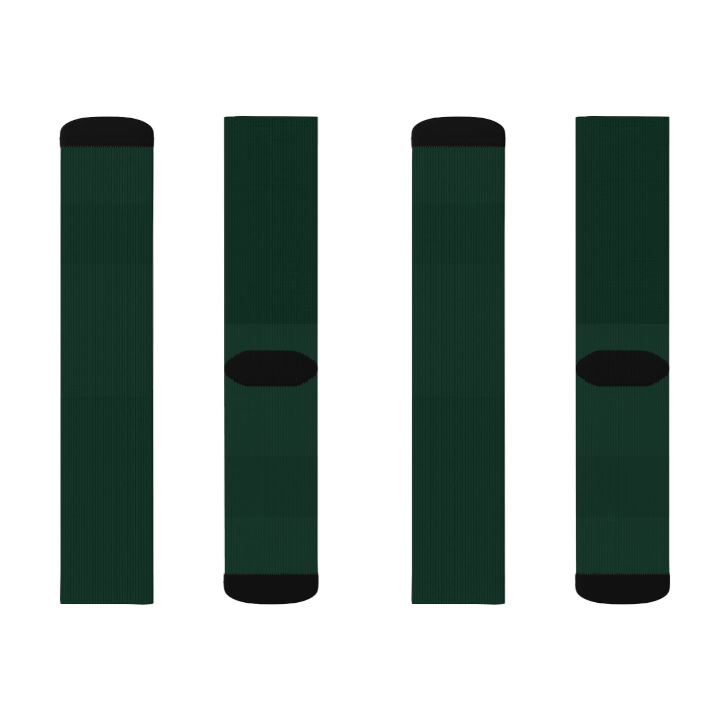 Stylish Midnight Green Sublimation Socks for Comfort and Personalization | Unique Gift for Sock Lovers, Cozy & Fun, Everyday Wear