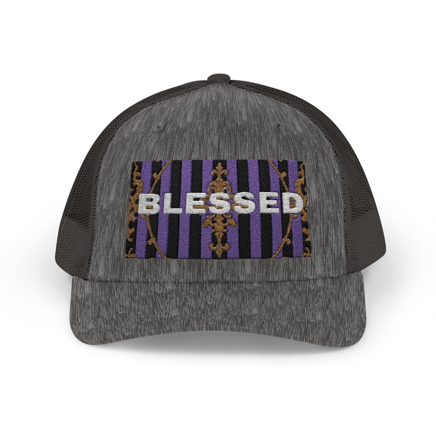 Blessed Snapback Trucker Cap, Casual Hat for Everyday Wear, Perfect Gift for Friends, Outdoor Activities, Spiritual Vibes