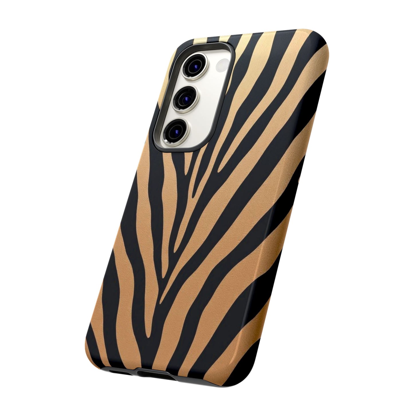 Zebra Print Tough Phone Case