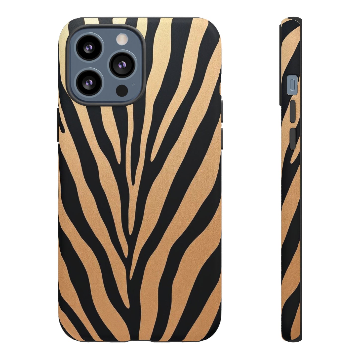 Zebra Print Tough Phone Case
