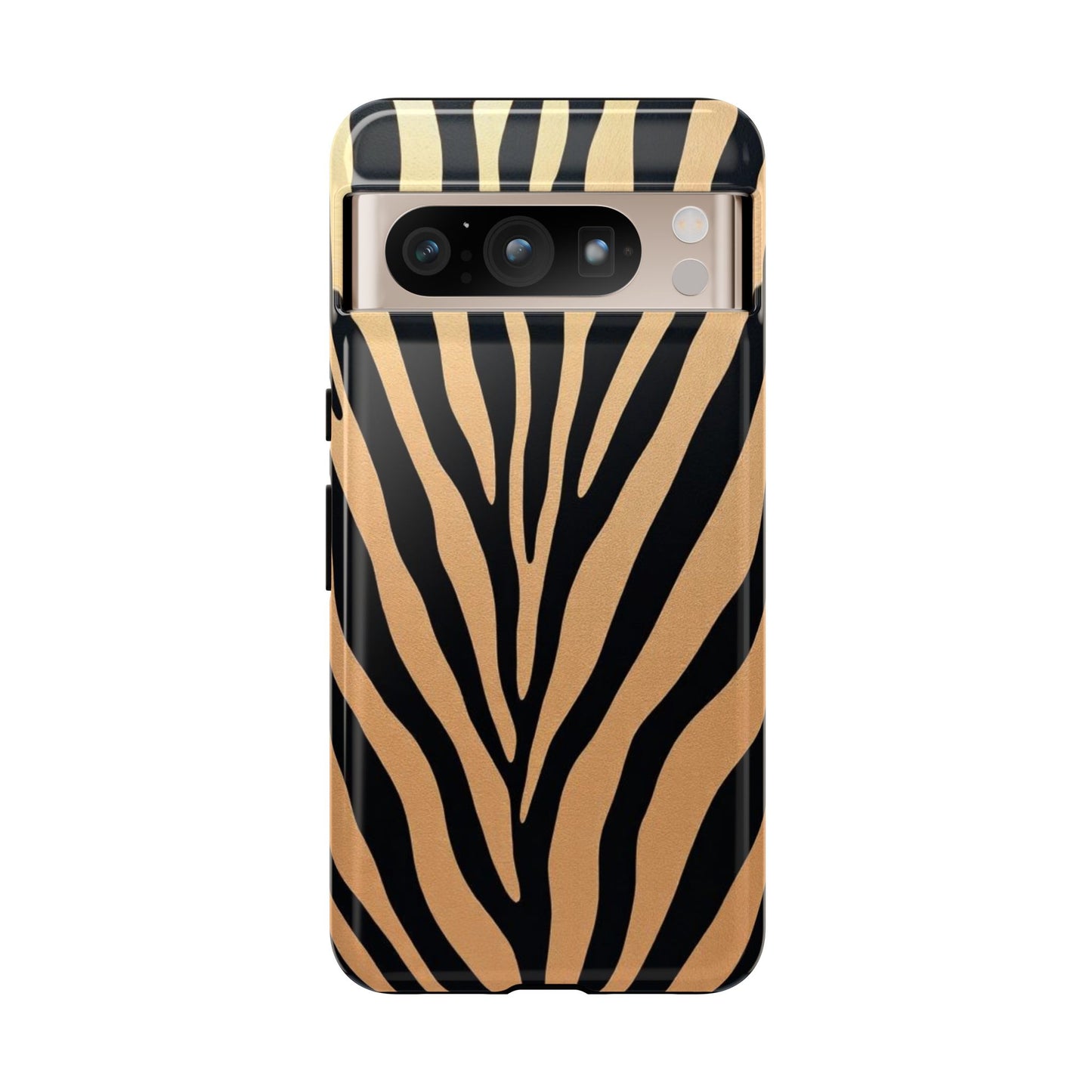 Zebra Print Tough Phone Case