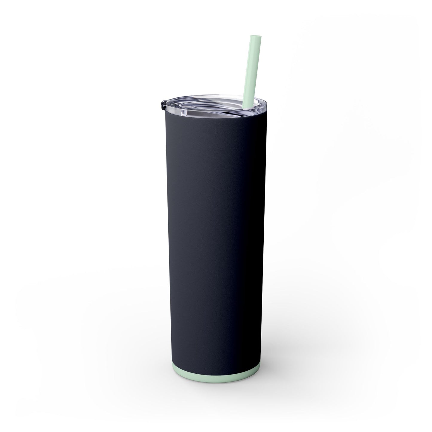 Sleek Lunar Midnight Skinny Tumbler, Modern Drinkware for On-the-Go, Ideal for Gifts, Hydration, Travel, and Home Use
