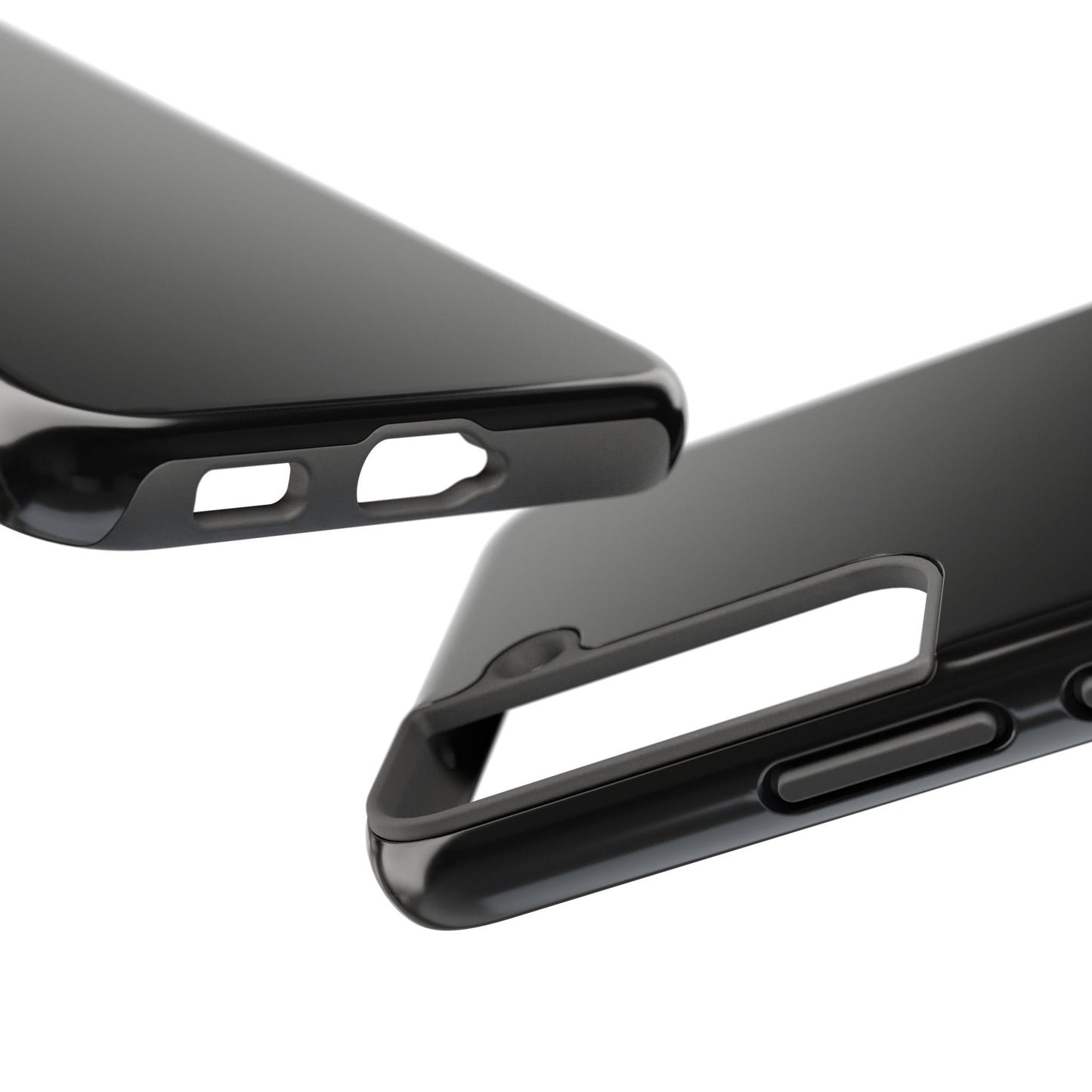Durable Black Tough Phone Cases, Heavy-Duty Cell Phone Cover, Personalized Tech Protection, Gift for Him or Her, Everyday Protection