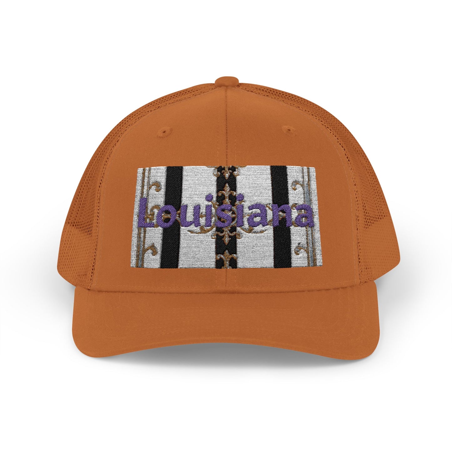 Stylish Louisiana Snapback Trucker Cap for Trendy Outfits, Perfect for Gifts, Outdoor Events, Summer Festivals, Casual Wear