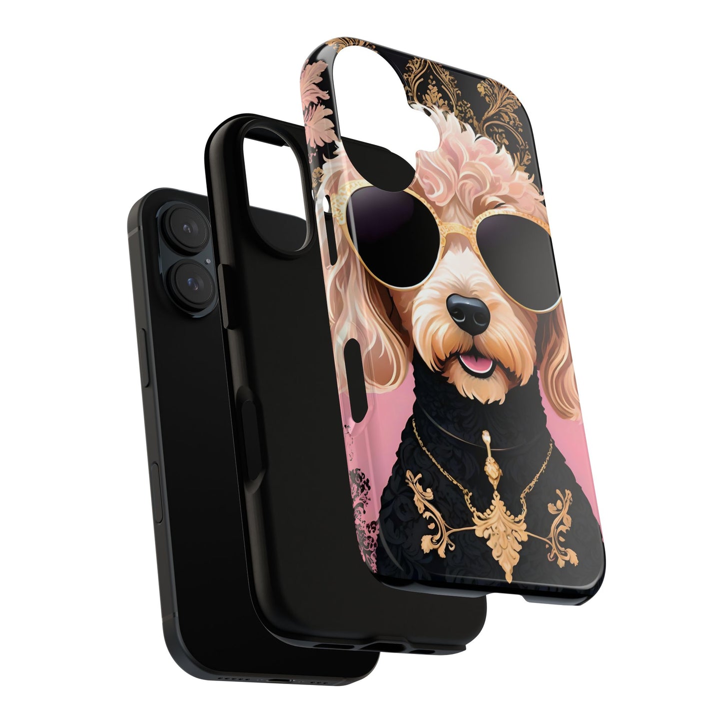 Phone Case - Golden Doodle In Sunglasses Tough Case