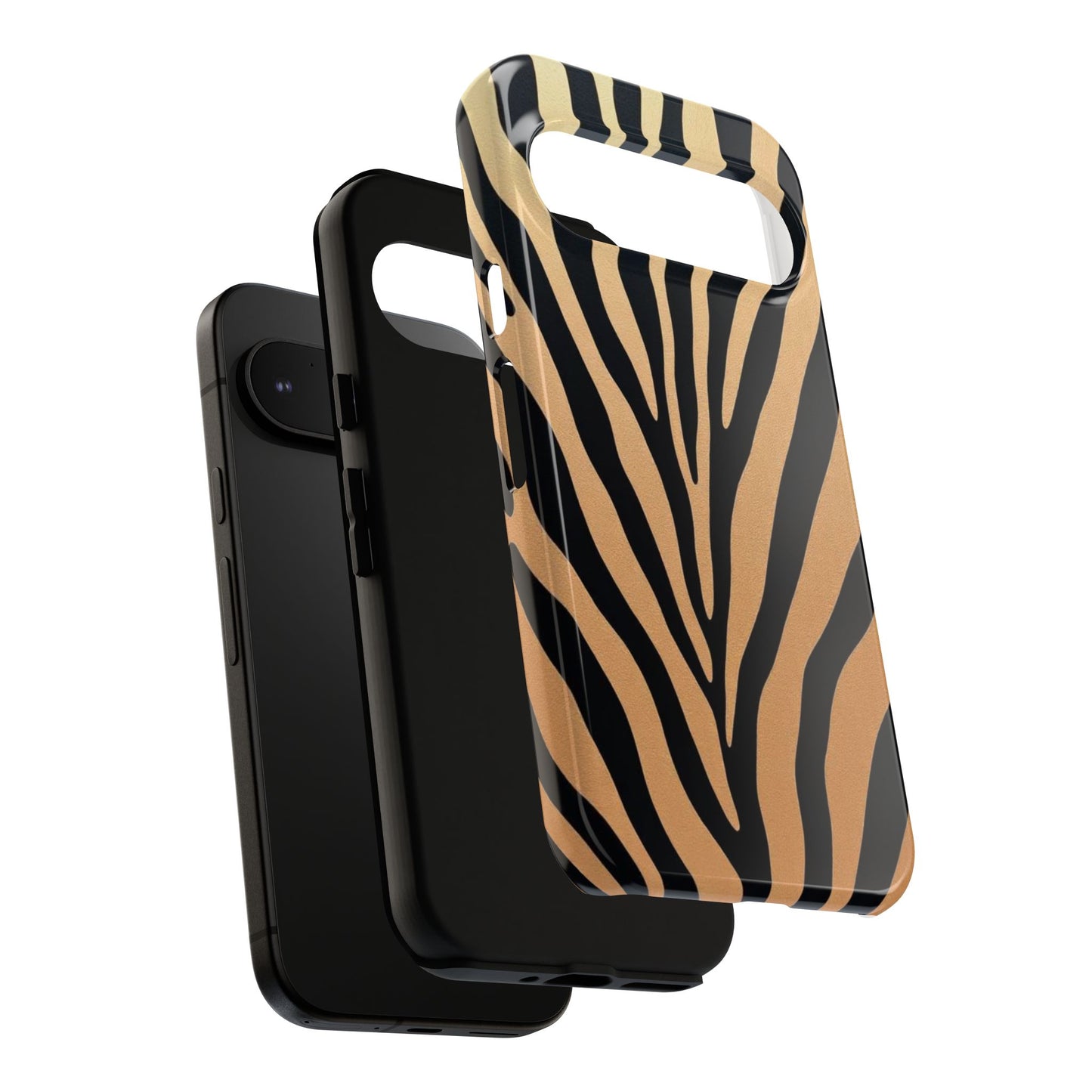 Zebra Print Tough Phone Case