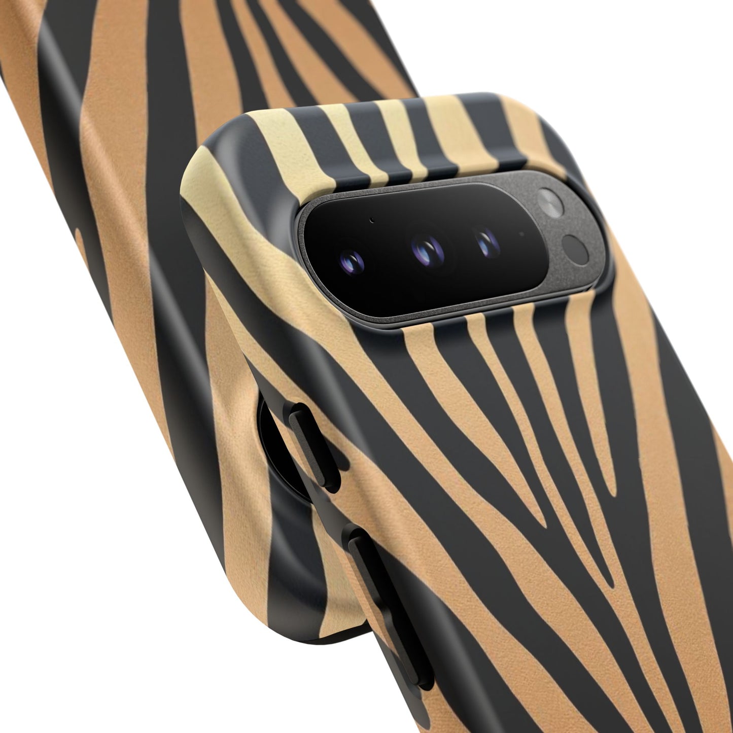 Zebra Print Tough Phone Case