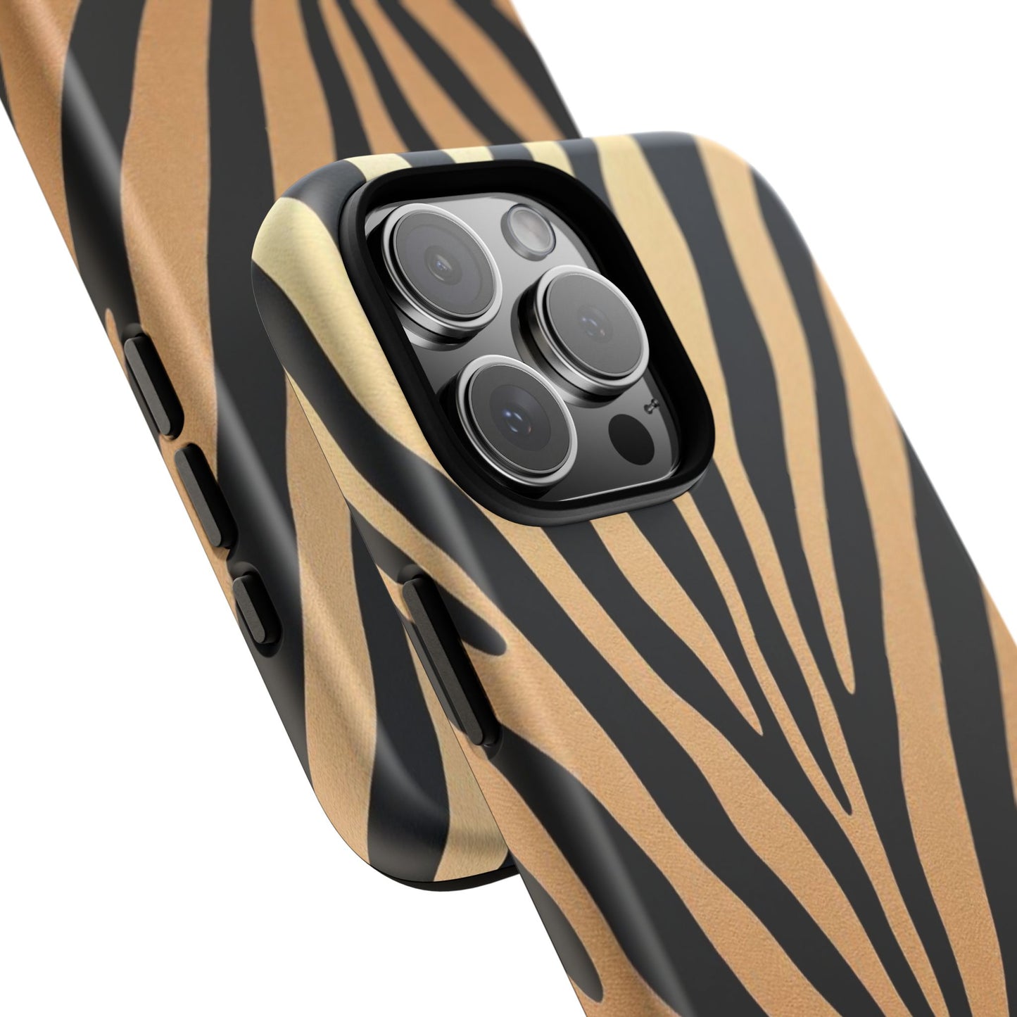 Zebra Print Tough Phone Case