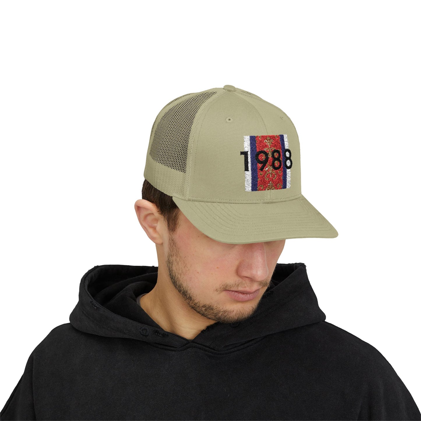 Vintage 1988 Snapback Trucker Cap, Retro Dad Hat, Unisex Hat, Adjustable Cap, Stylish Summer Accessory