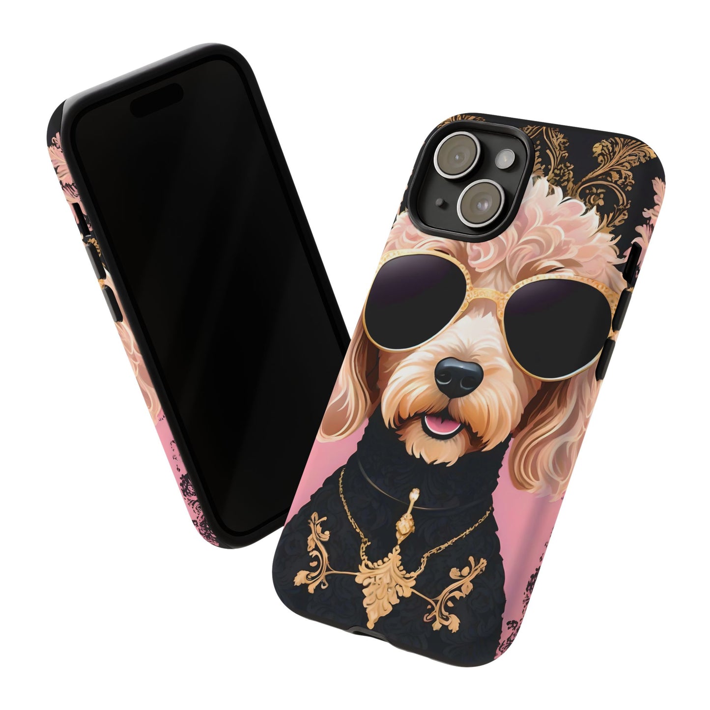 Phone Case - Golden Doodle In Sunglasses Tough Case