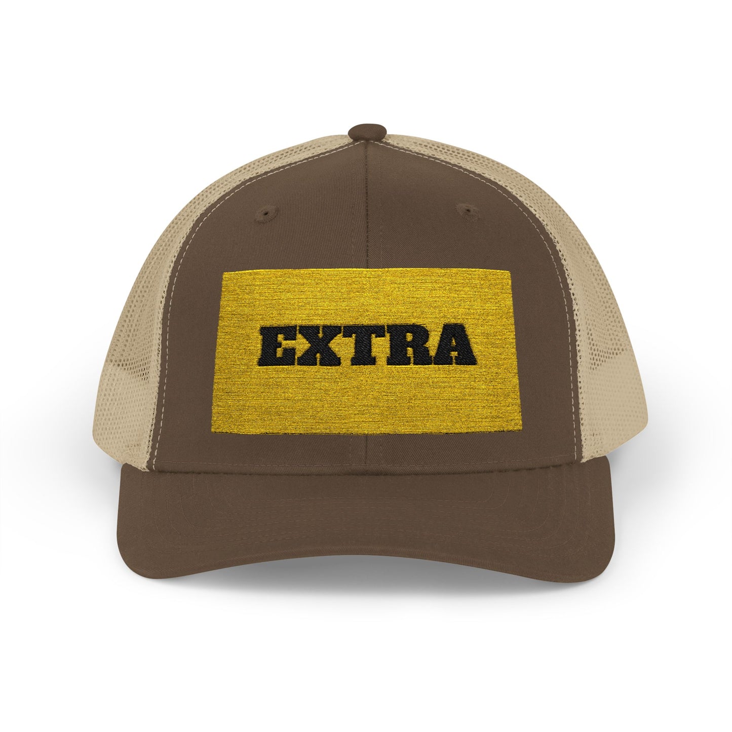 Extra Sparkling Gold Snapback Trucker Cap, Casual Hat, Fashion Accessory, Outdoor Gear, Gift for Him/Her, Party Wear